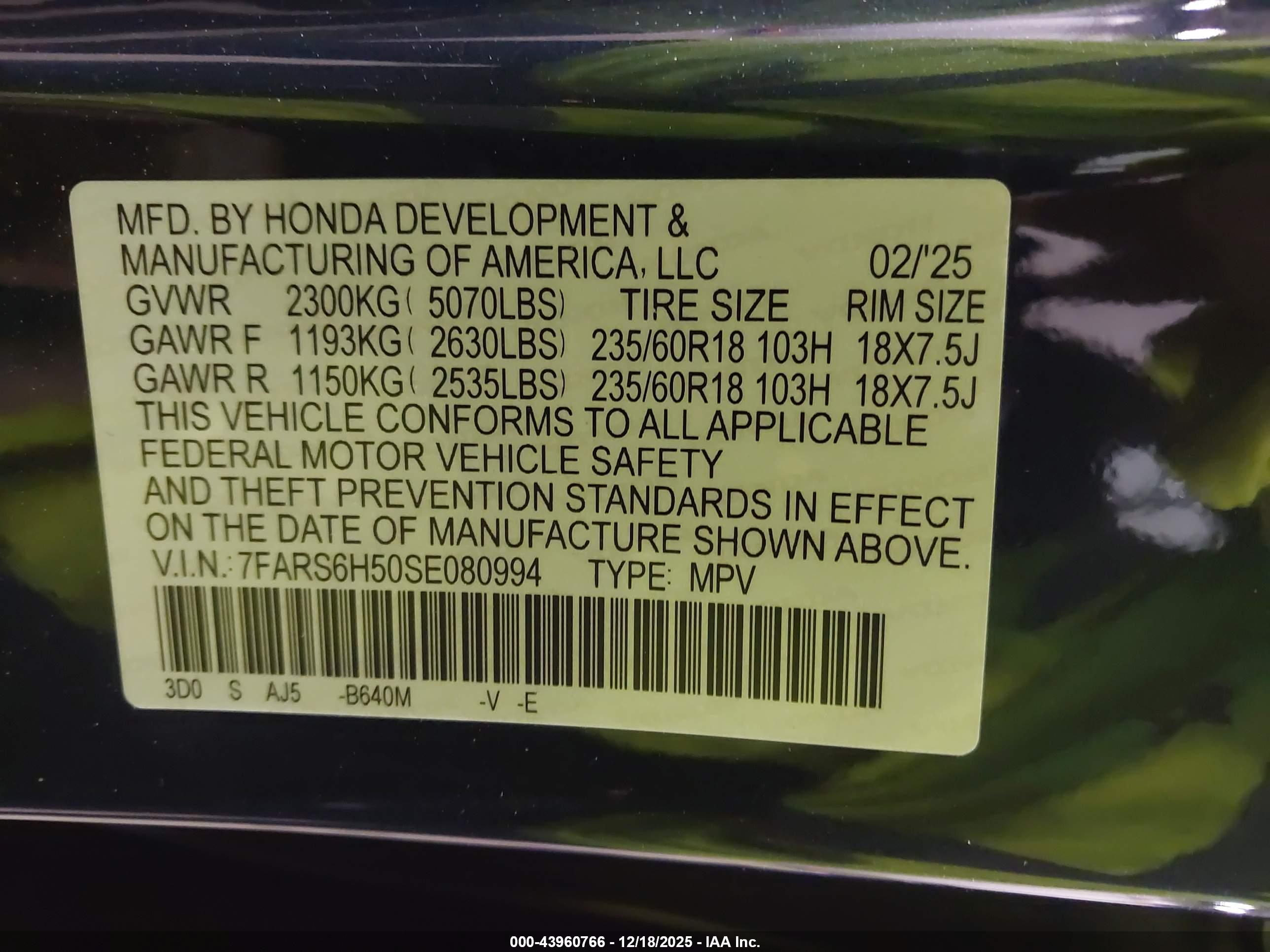 HONDA CR-V image 9
