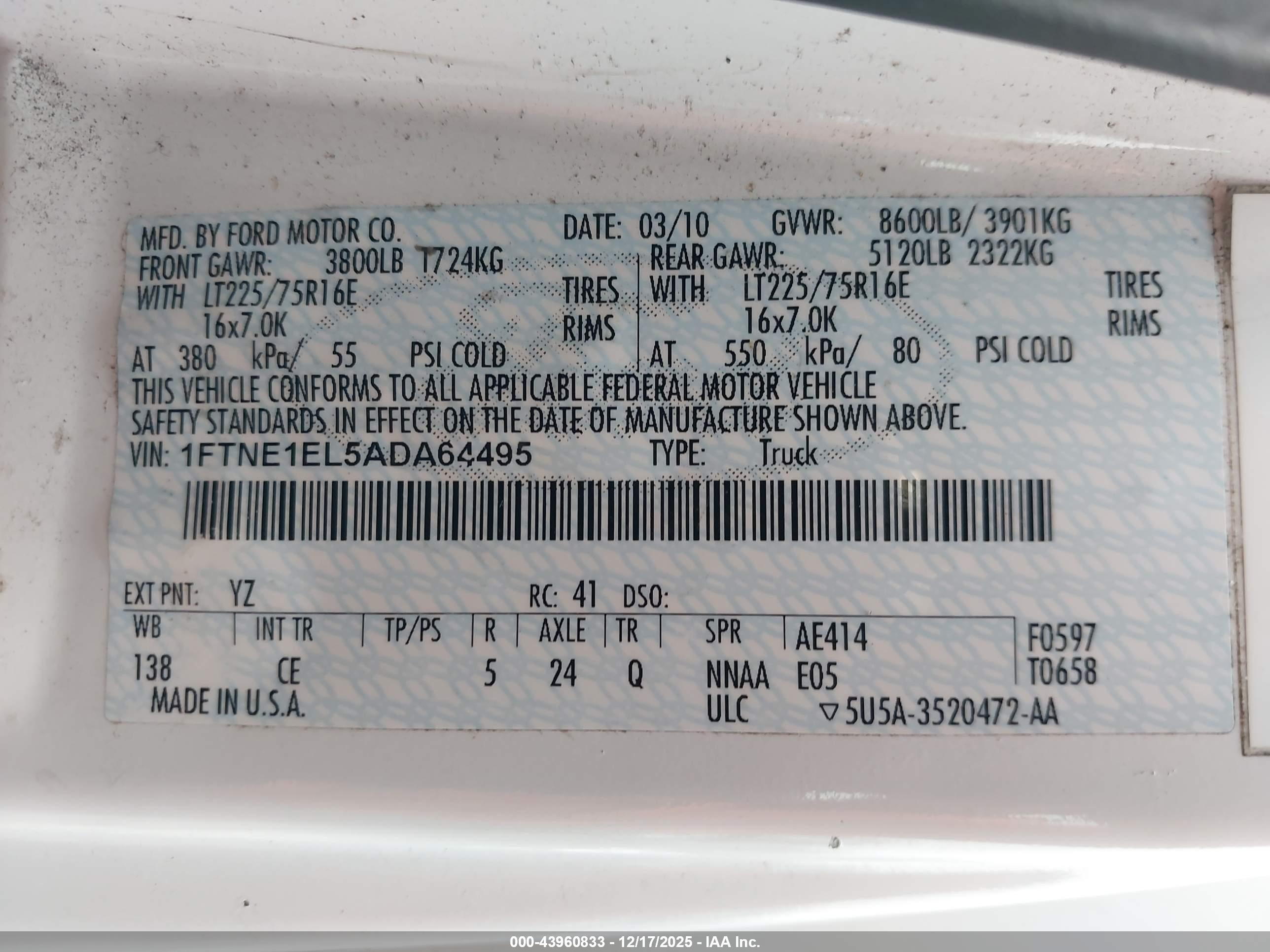 FORD E-150 image 9