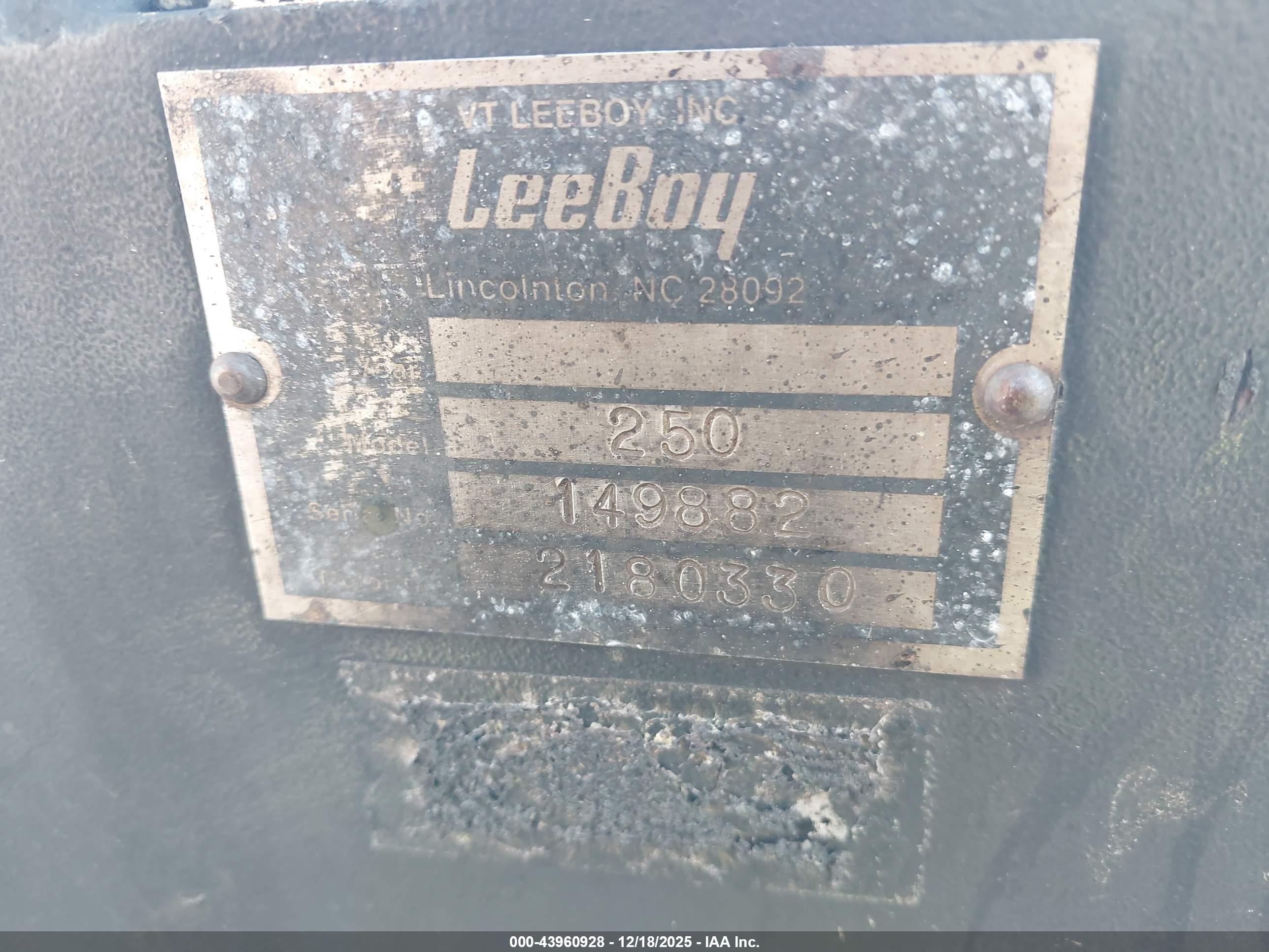 LEEBOY L250T image 9