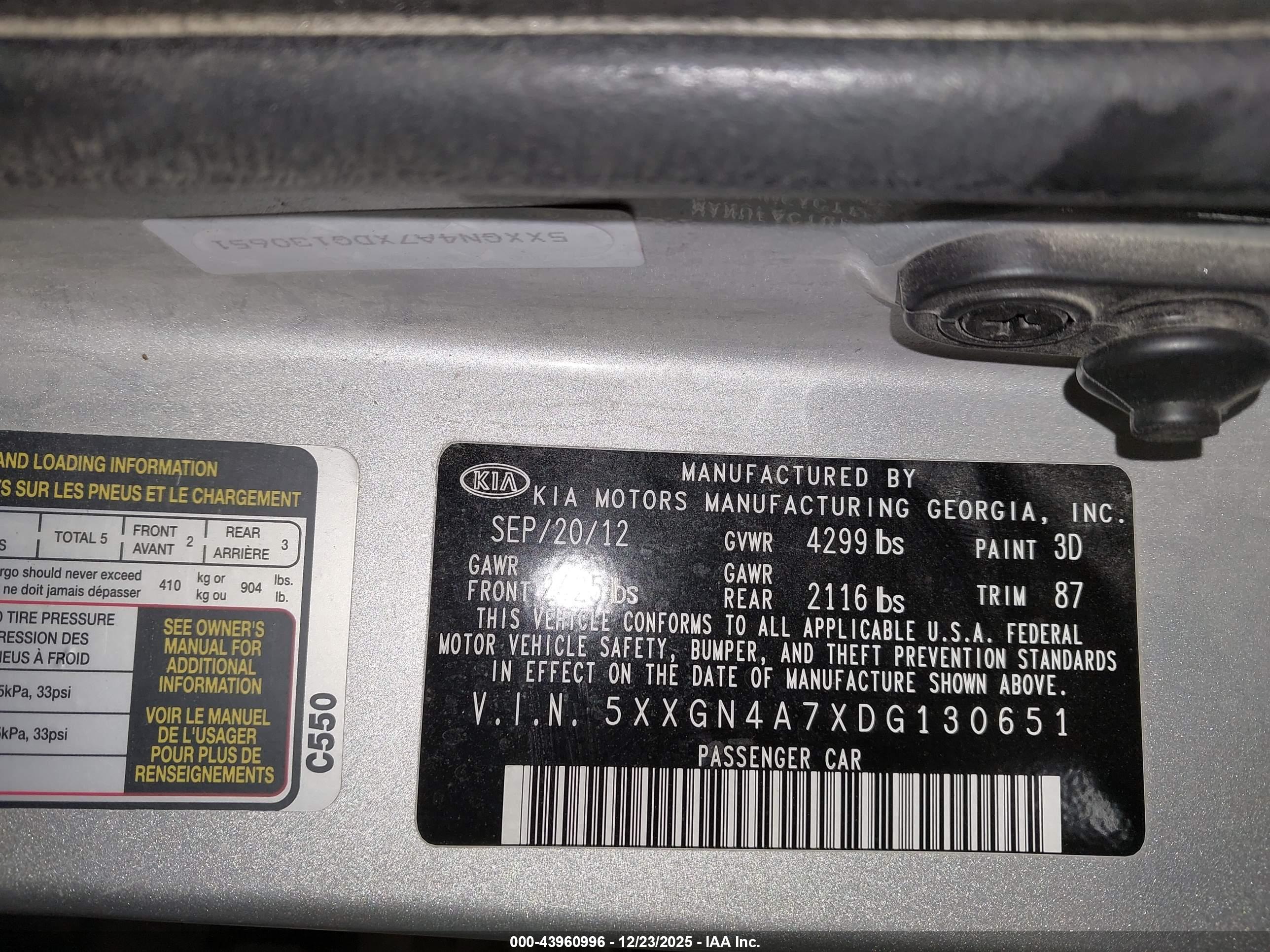 KIA OPTIMA image 9