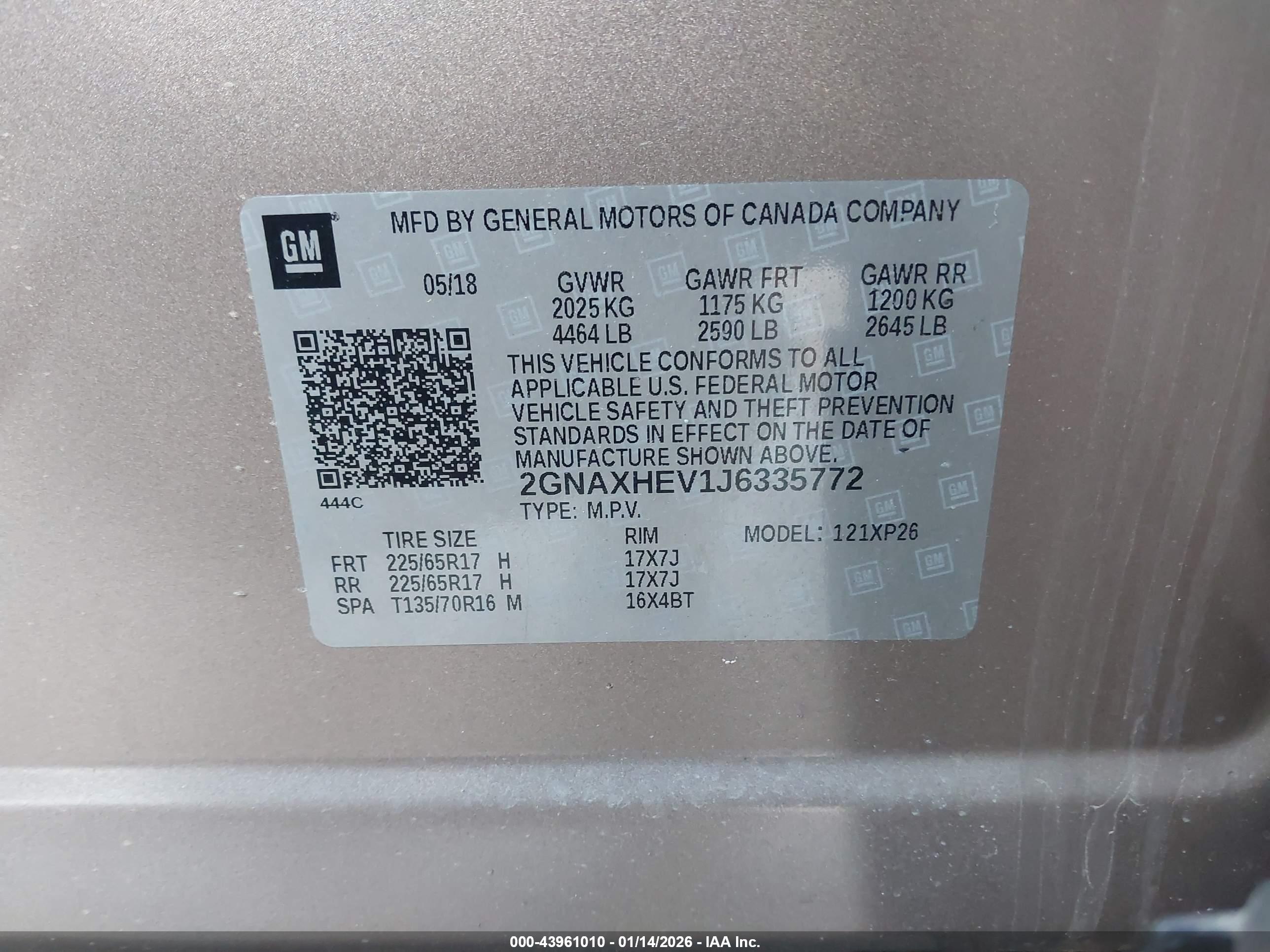 CHEVROLET EQUINOX image 9