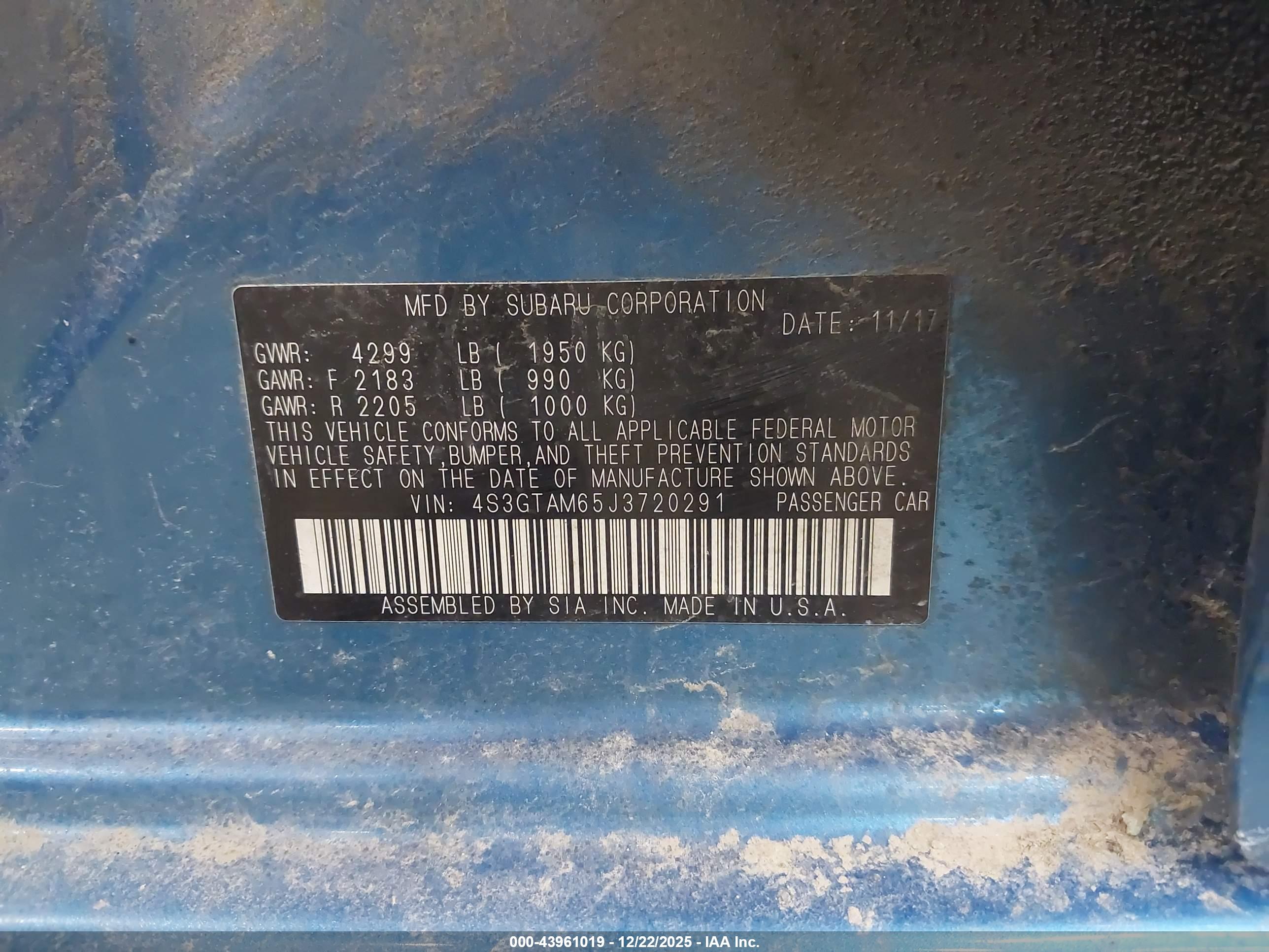 SUBARU IMPREZA image 9