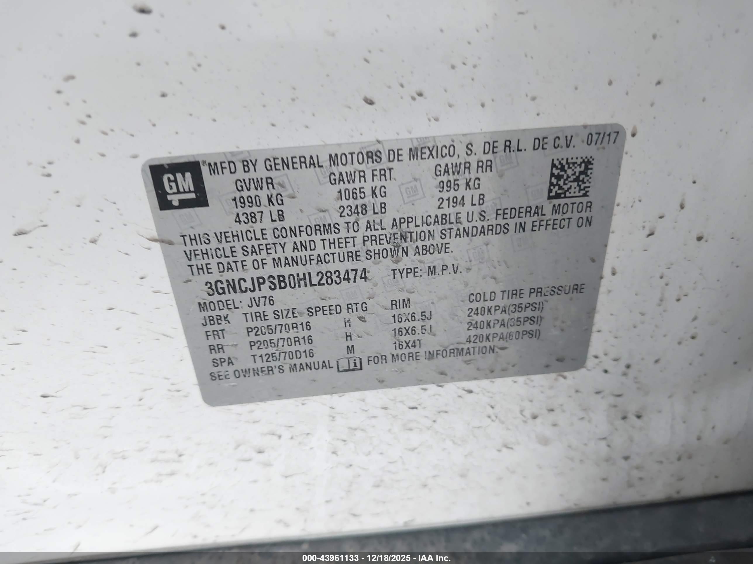 CHEVROLET TRAX image 9