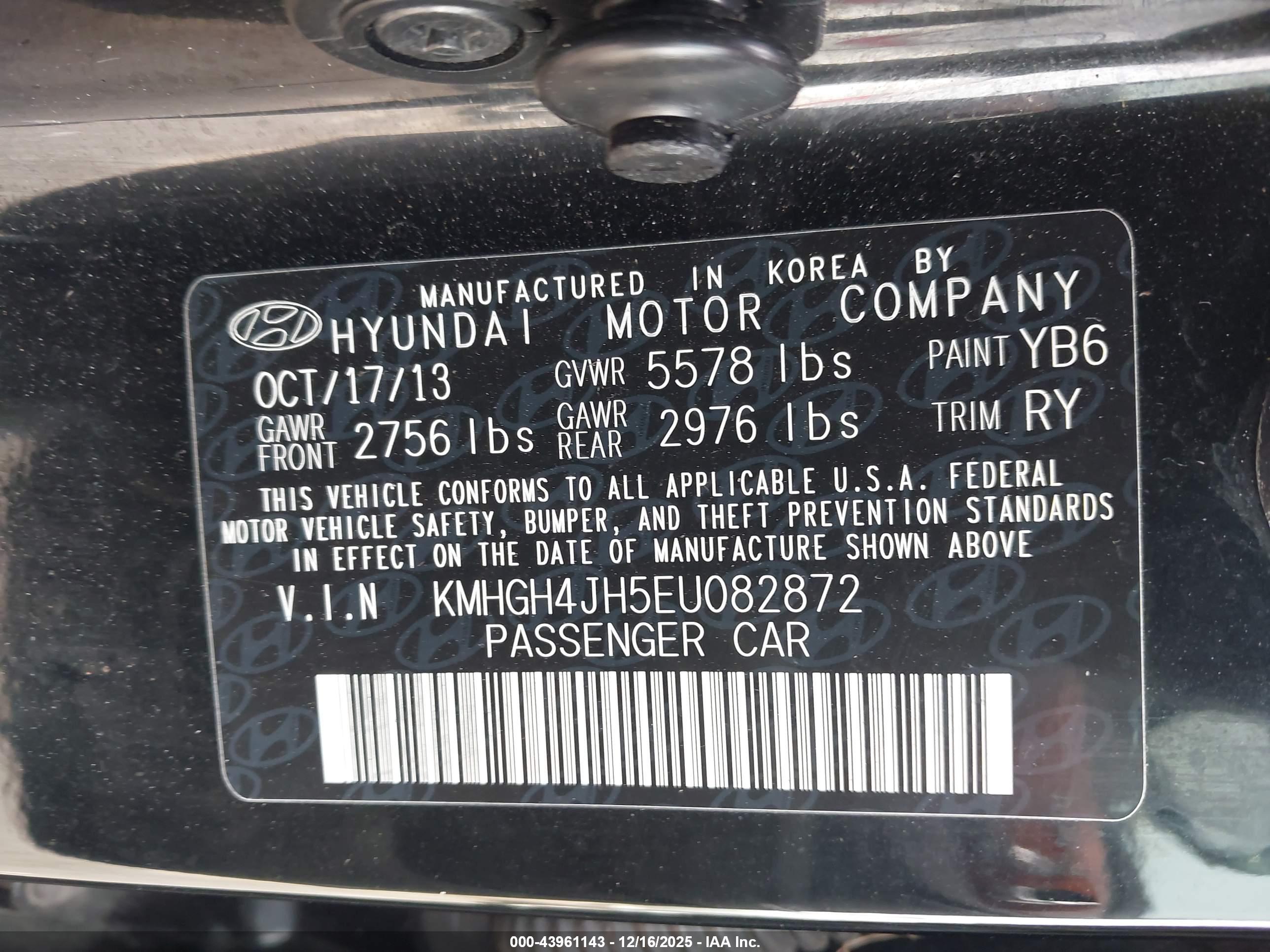 HYUNDAI EQUUS image 9