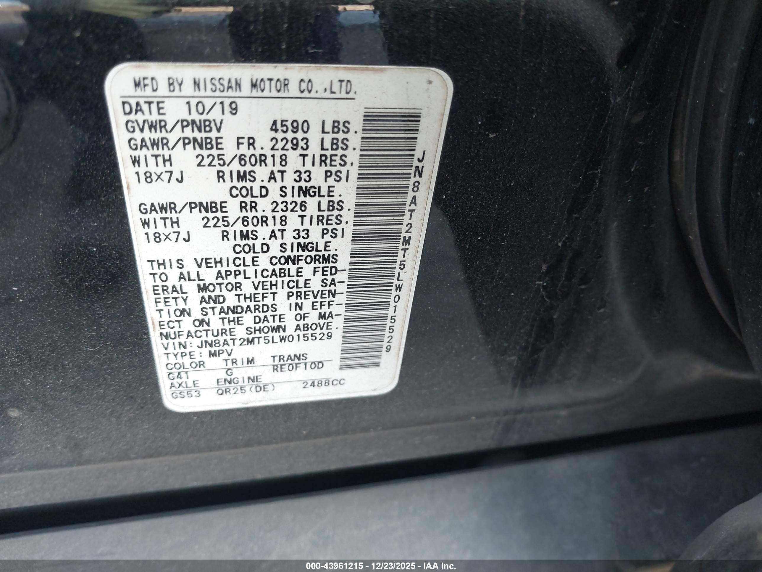 NISSAN ROGUE image 9
