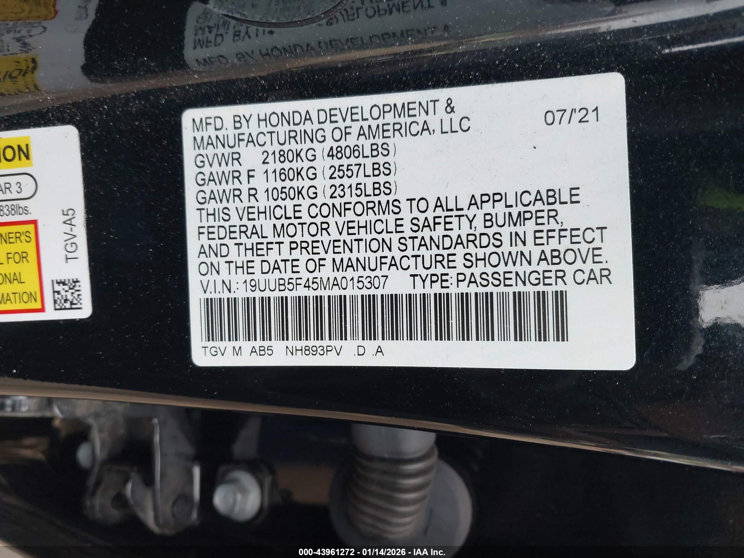 ACURA TLX image 9
