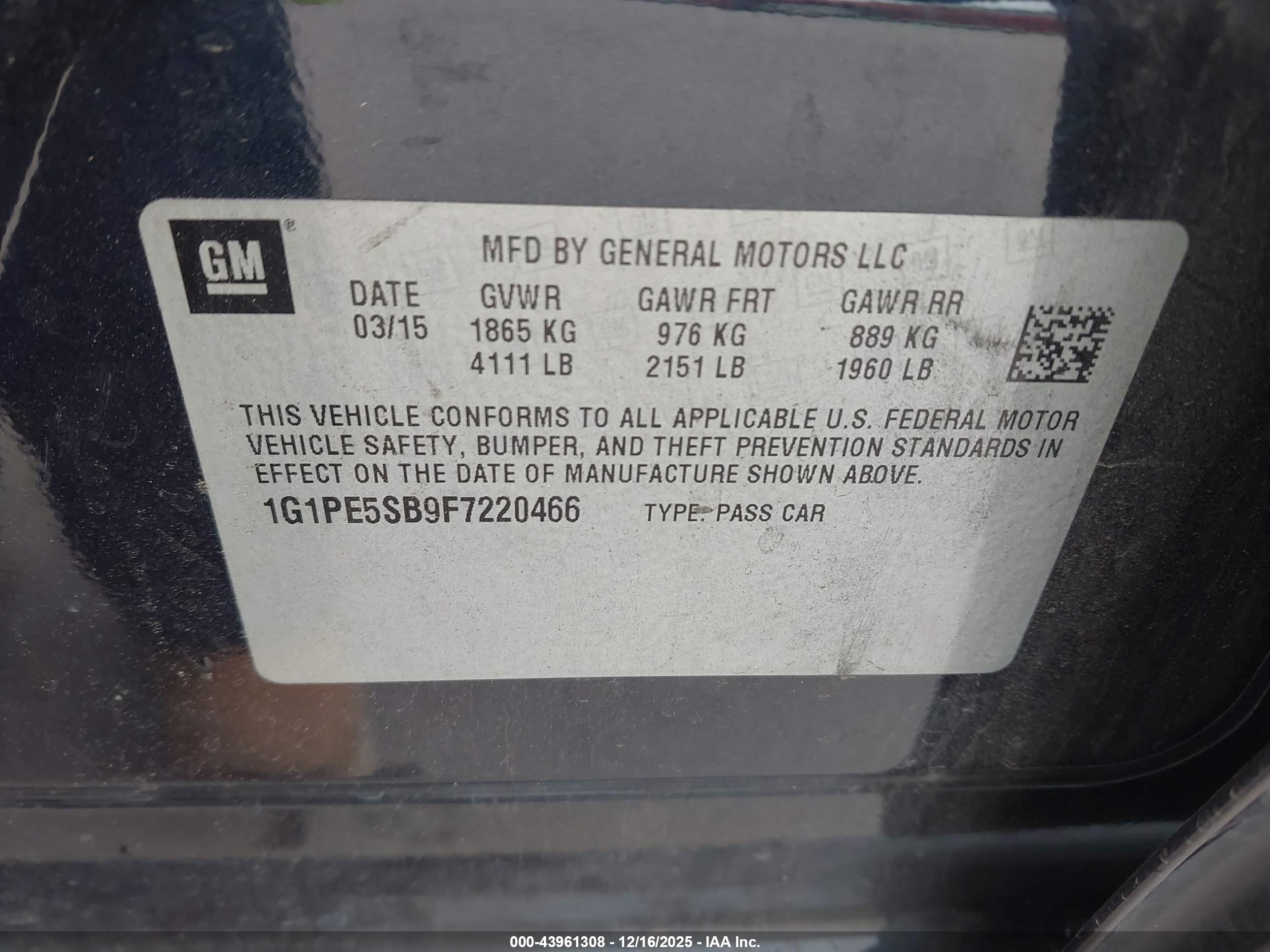 CHEVROLET CRUZE image 9