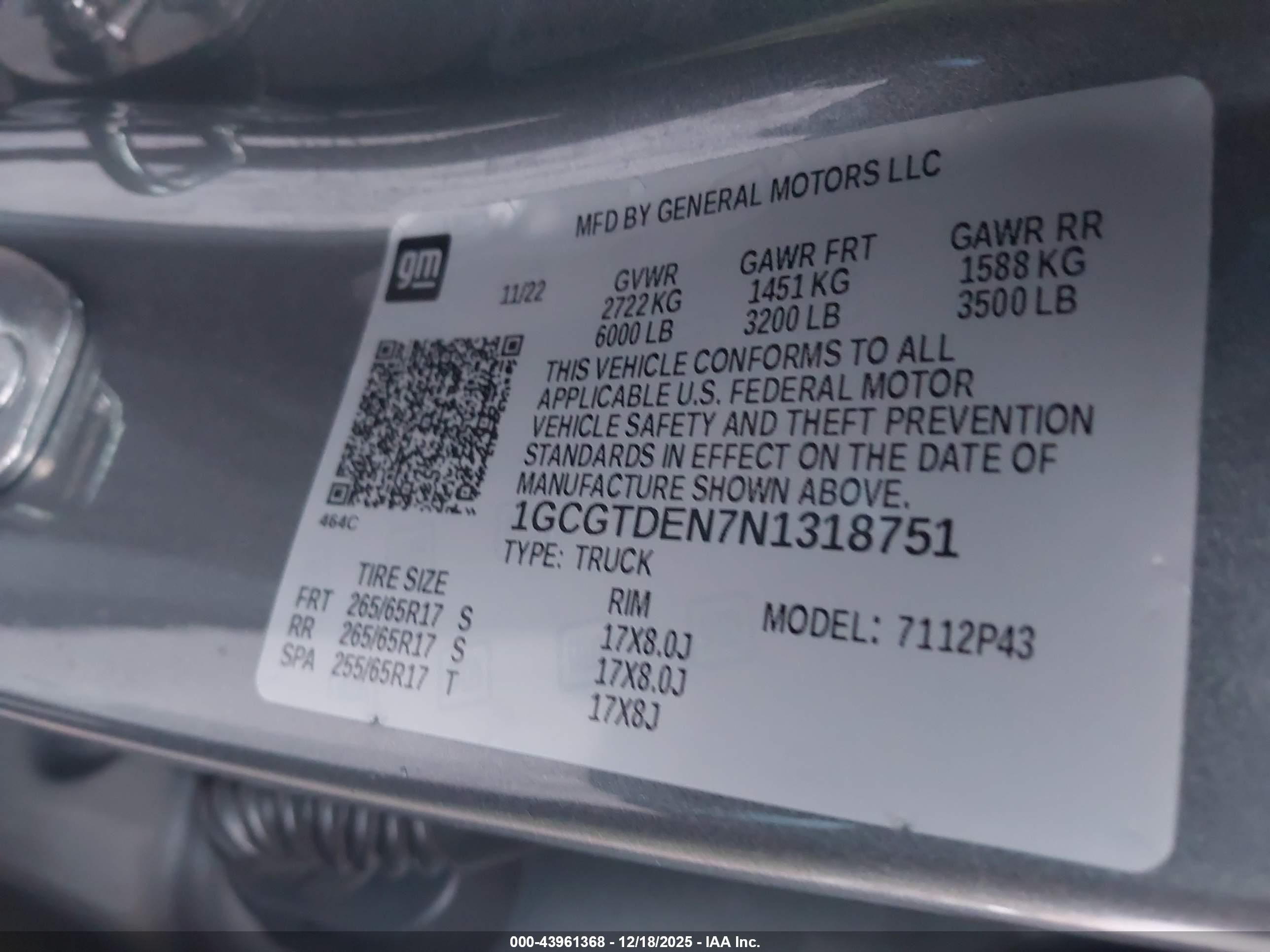 CHEVROLET COLORADO image 9