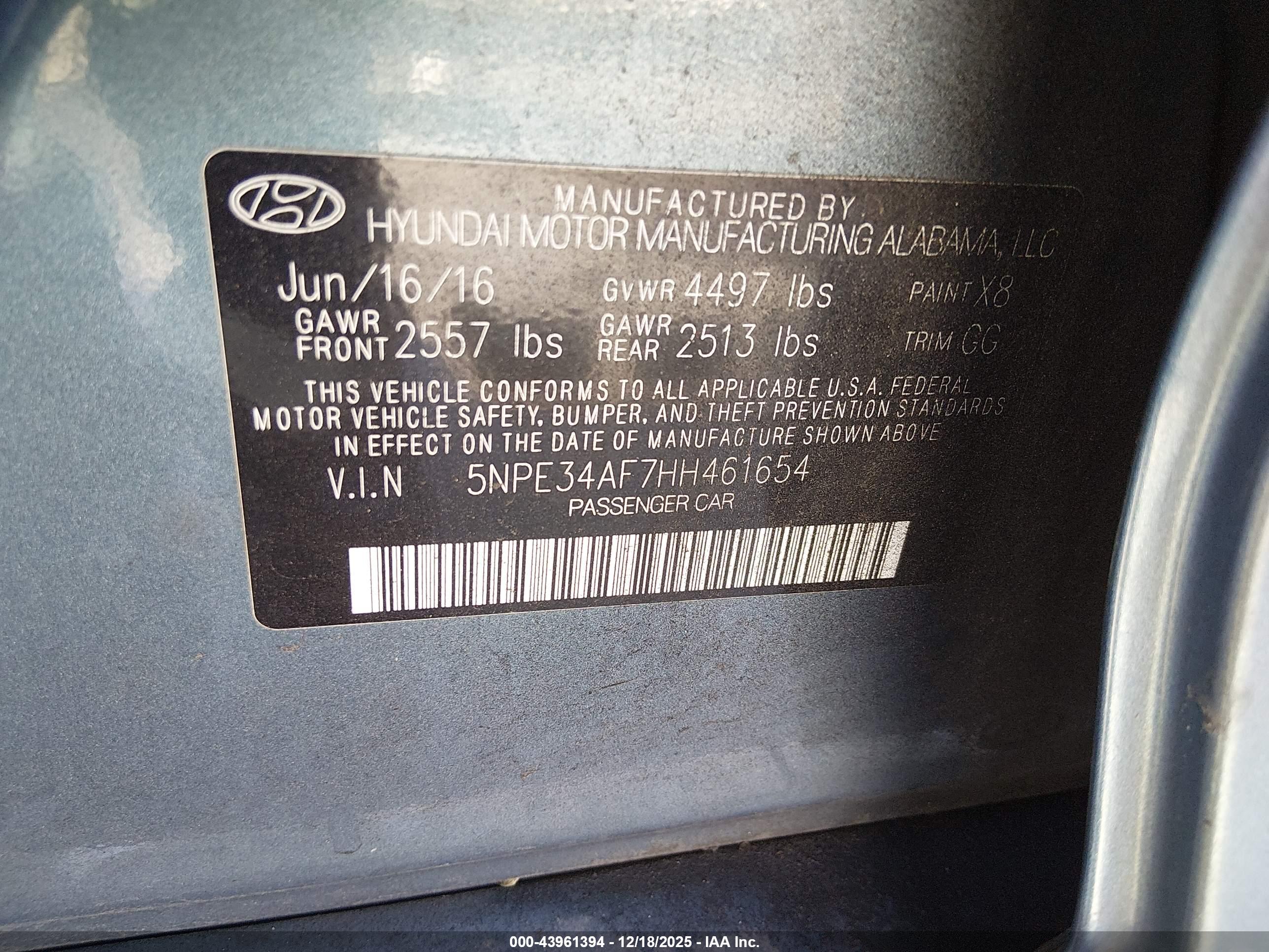 HYUNDAI SONATA image 9