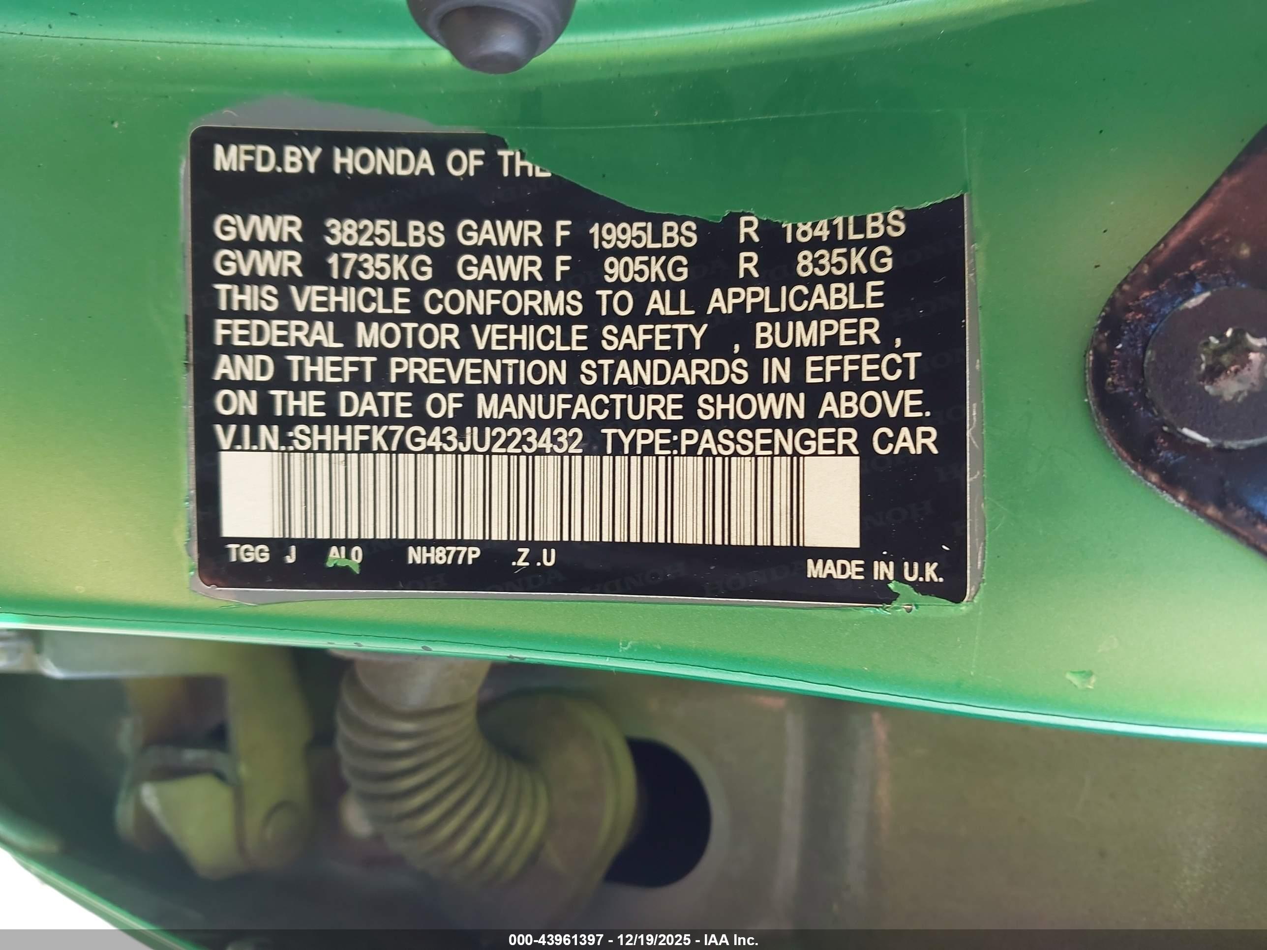 HONDA CIVIC image 9