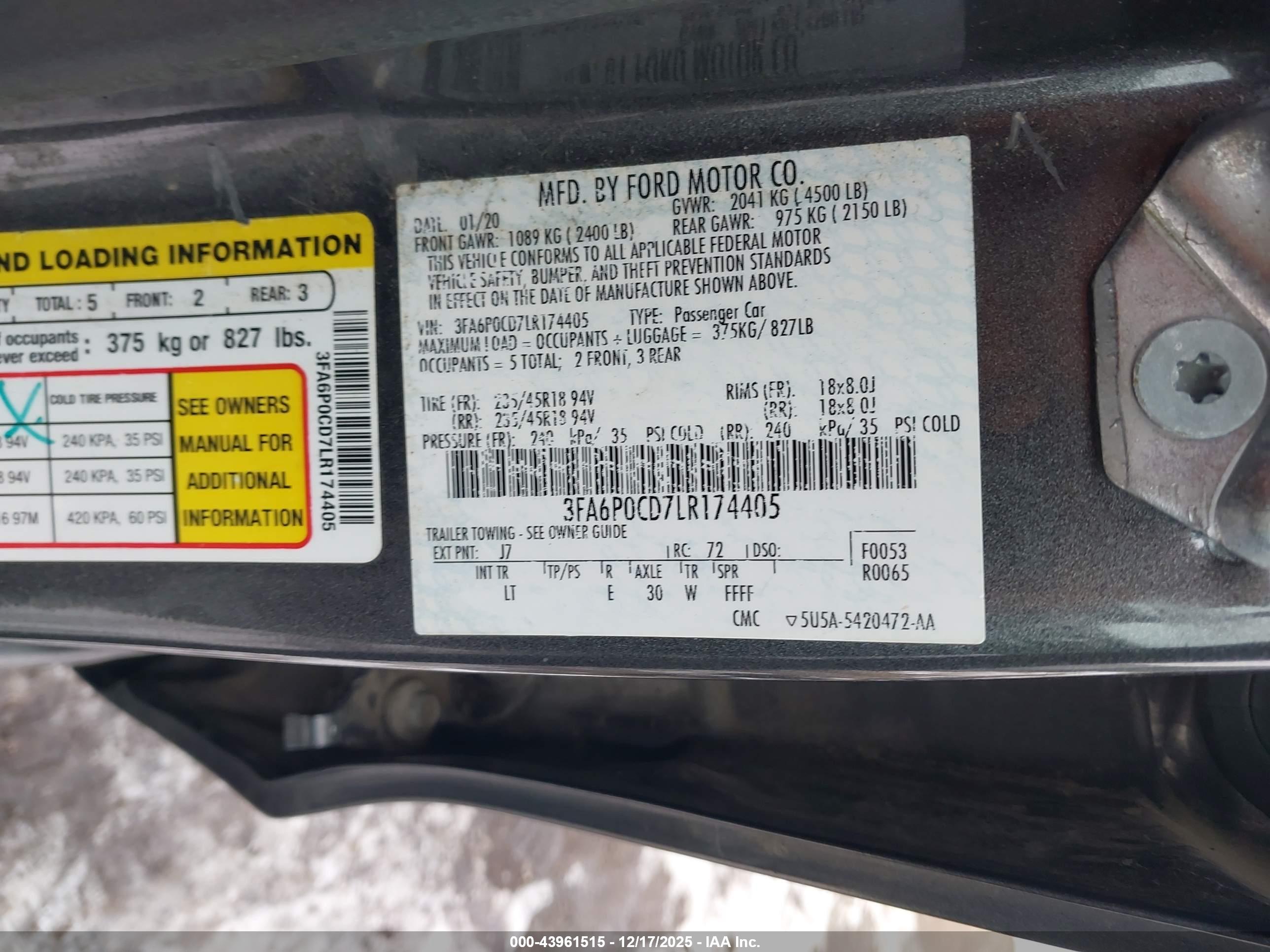 FORD FUSION image 9