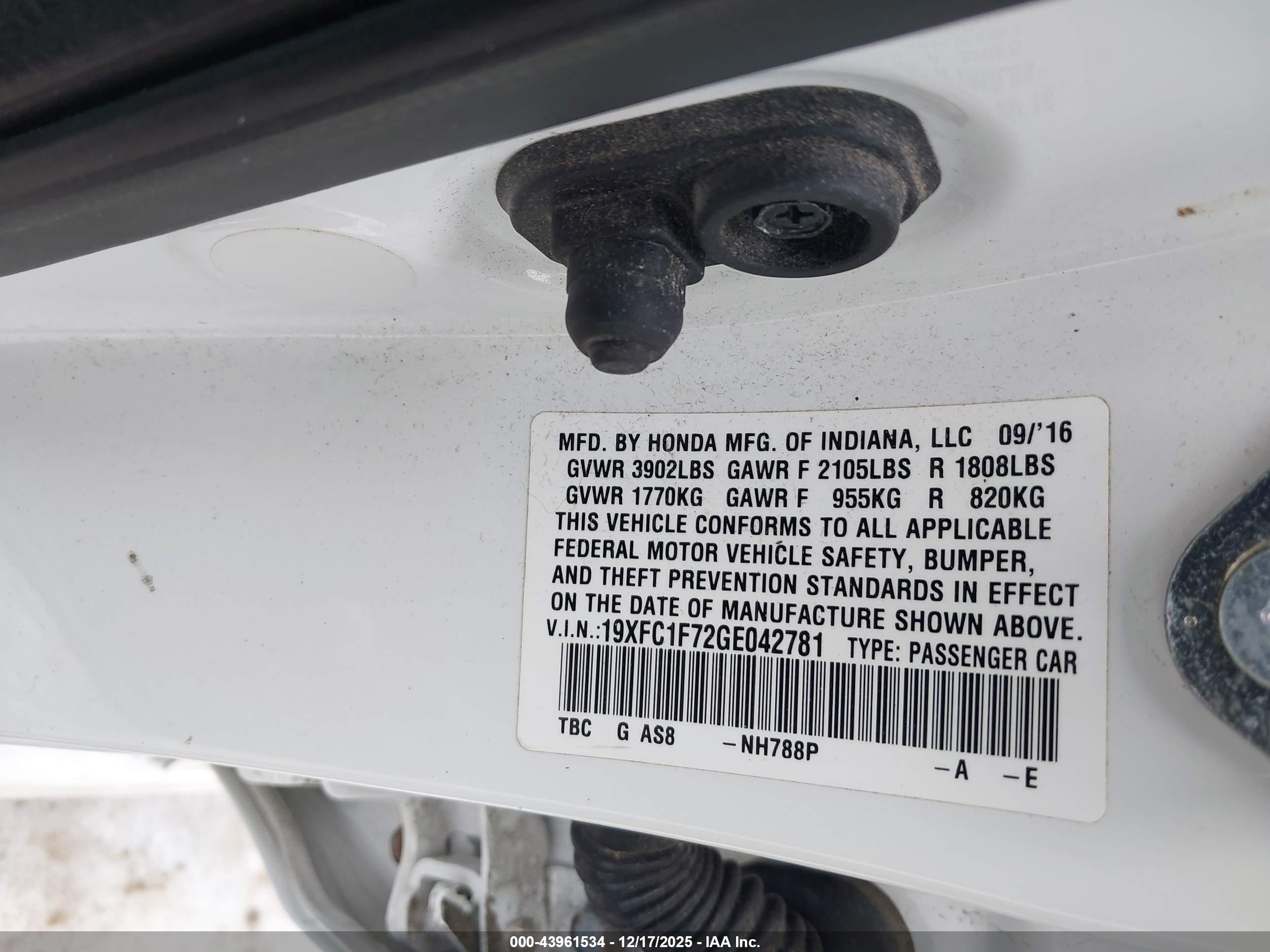 HONDA CIVIC image 9