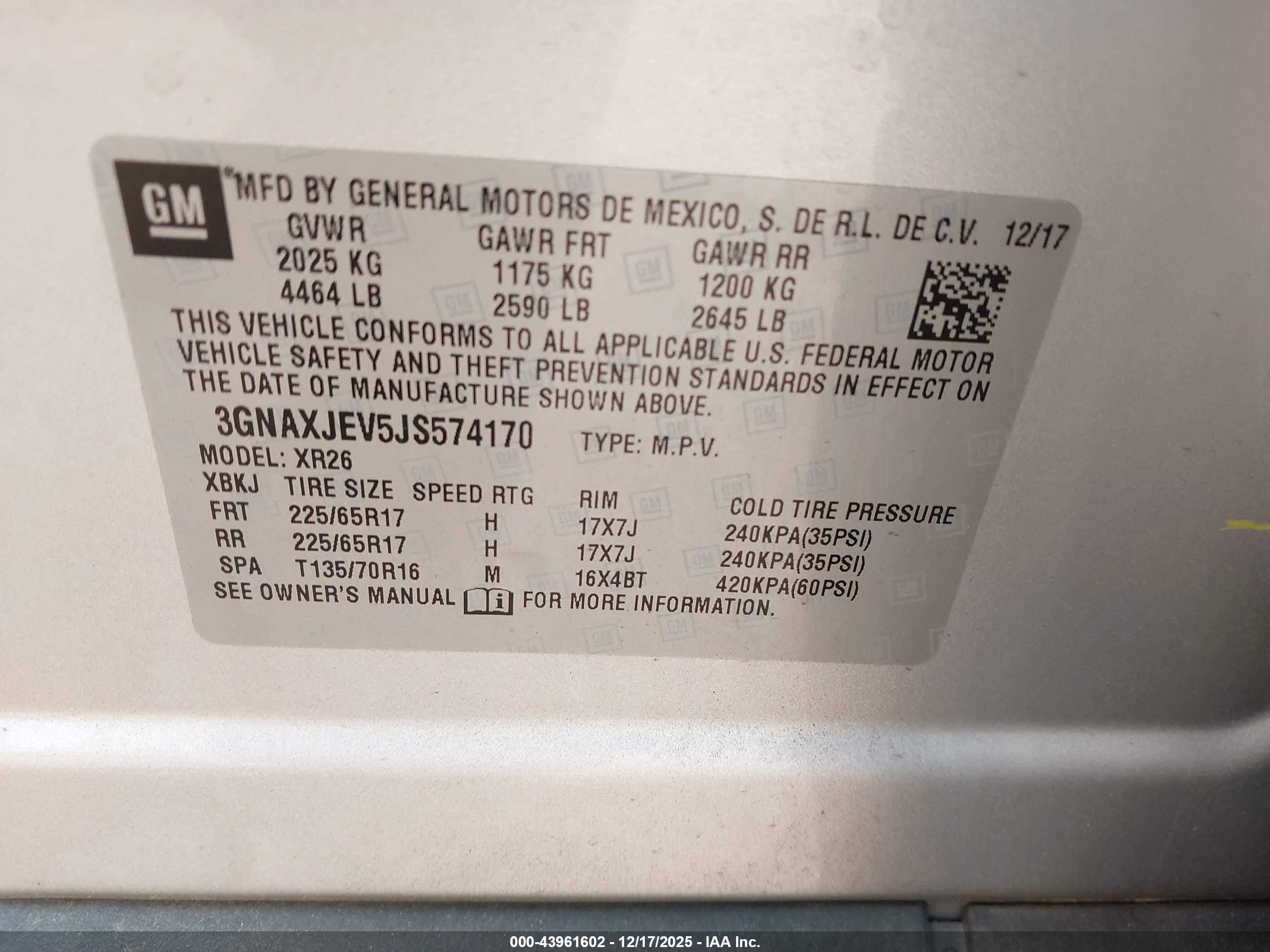 CHEVROLET EQUINOX image 9