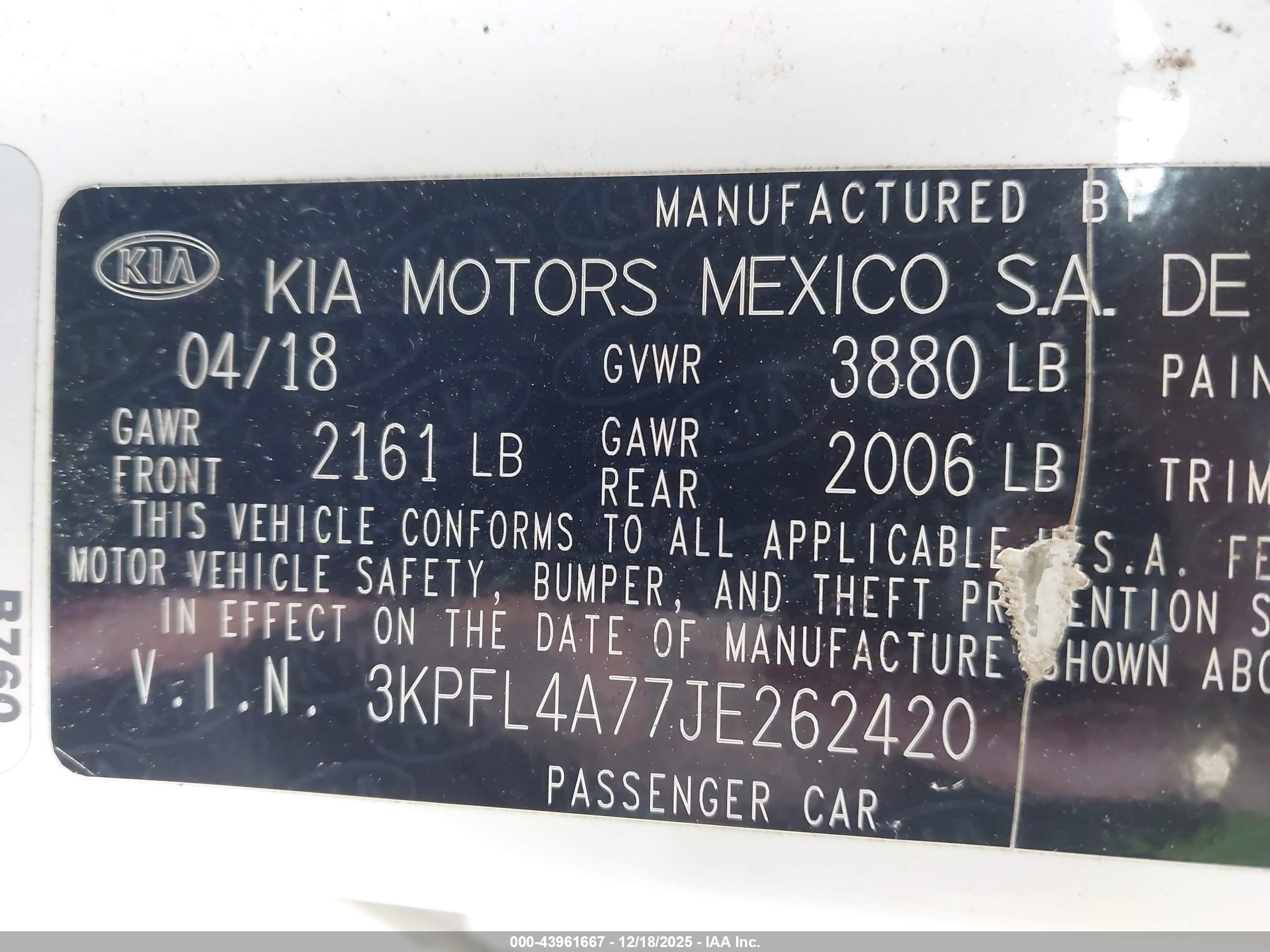 KIA FORTE image 9