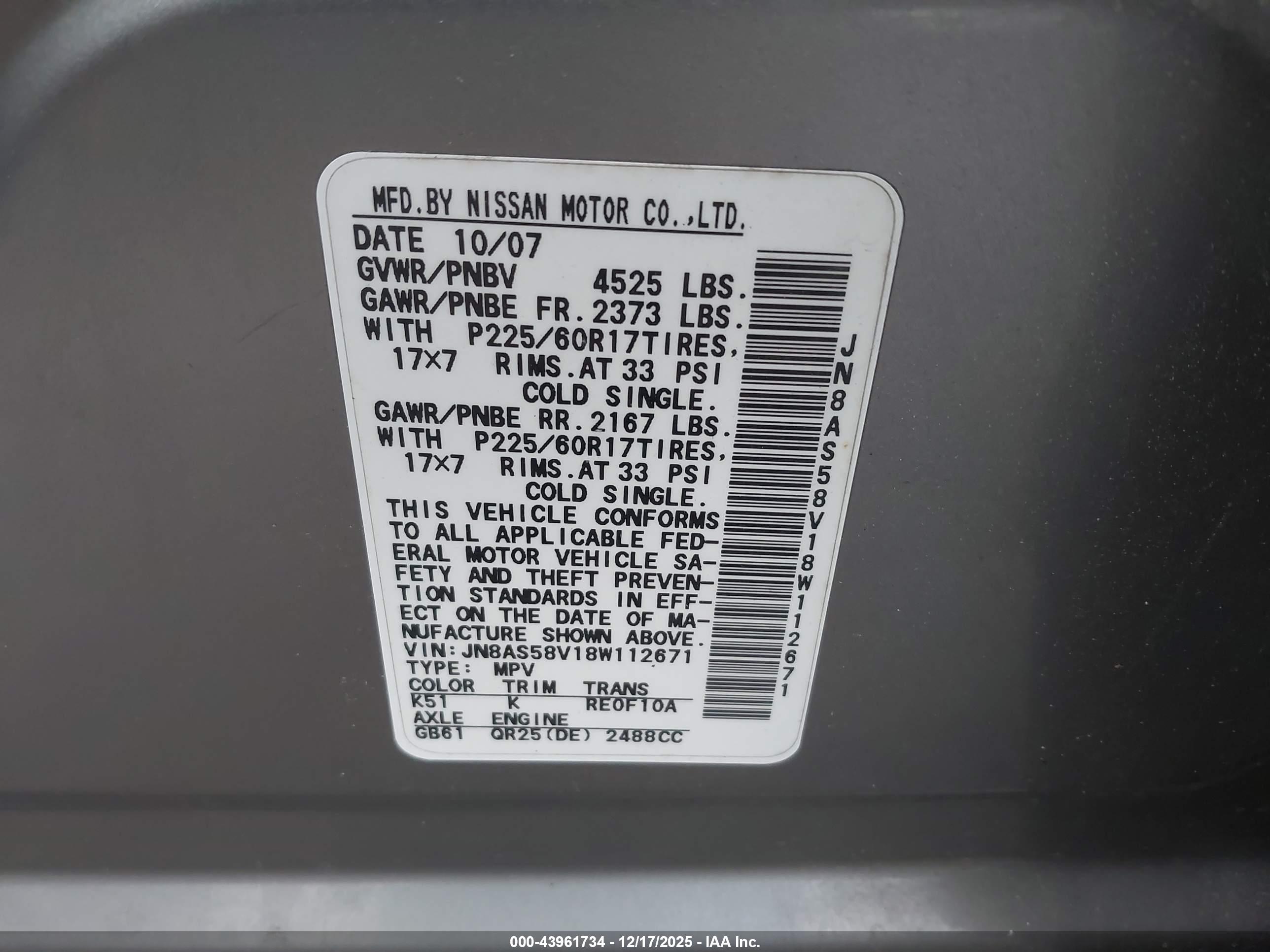 NISSAN ROGUE image 9
