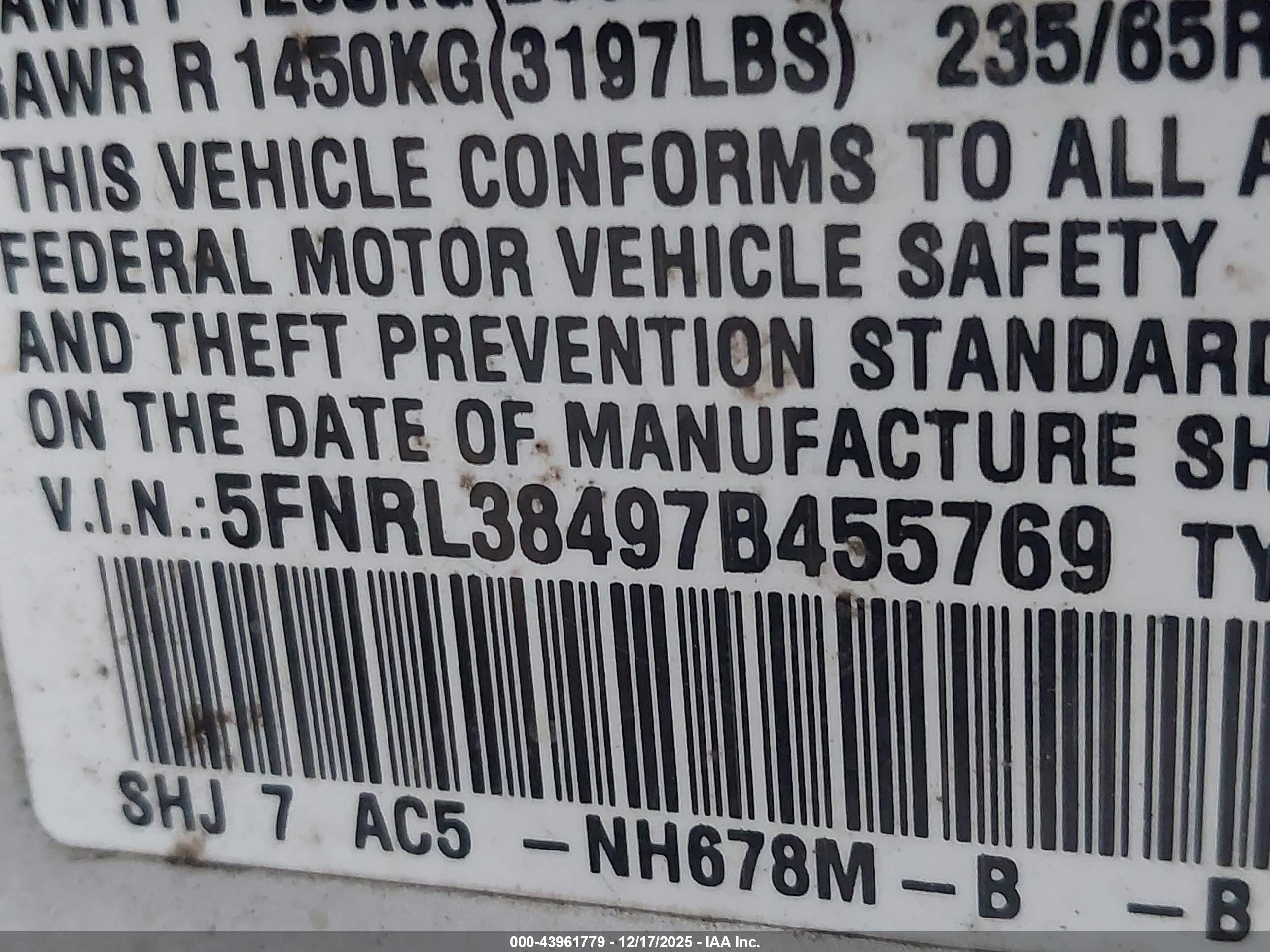 HONDA ODYSSEY image 9