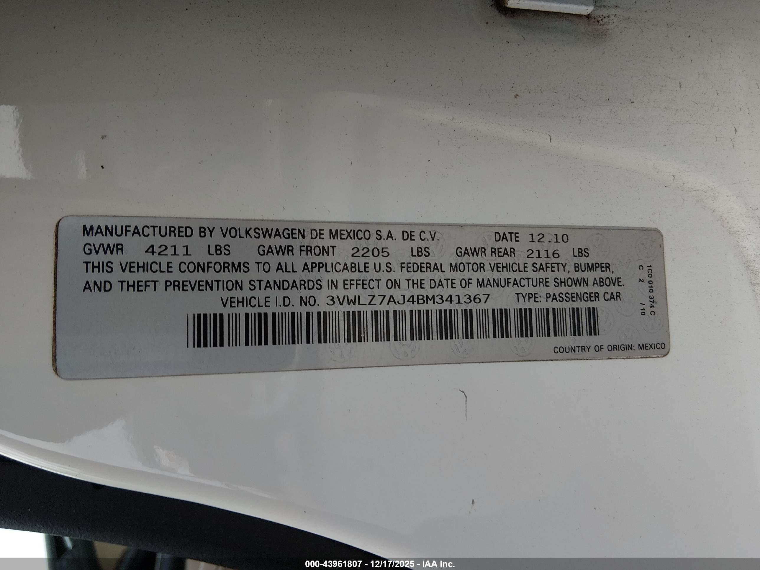 VOLKSWAGEN JETTA image 9