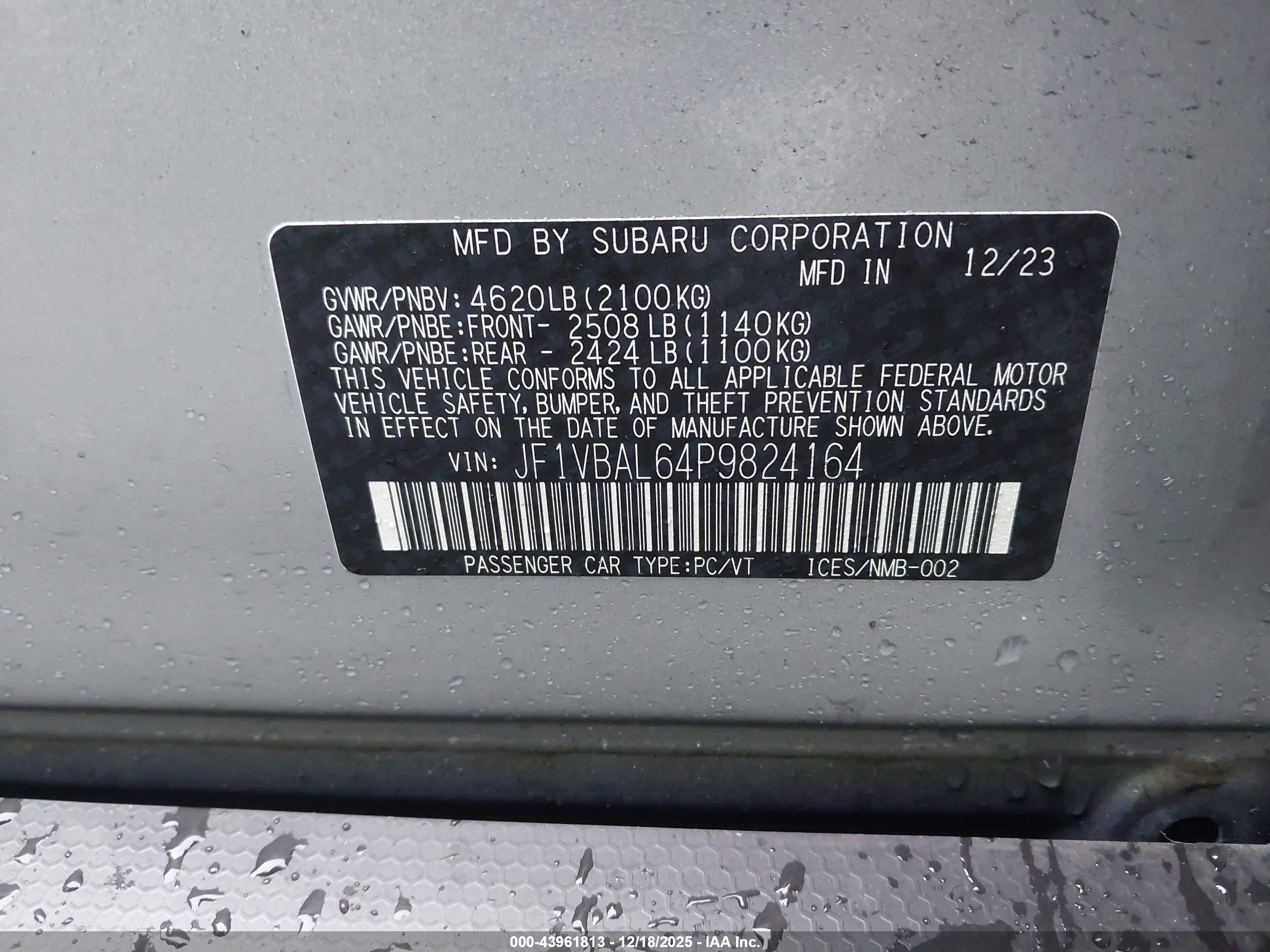 SUBARU WRX image 9
