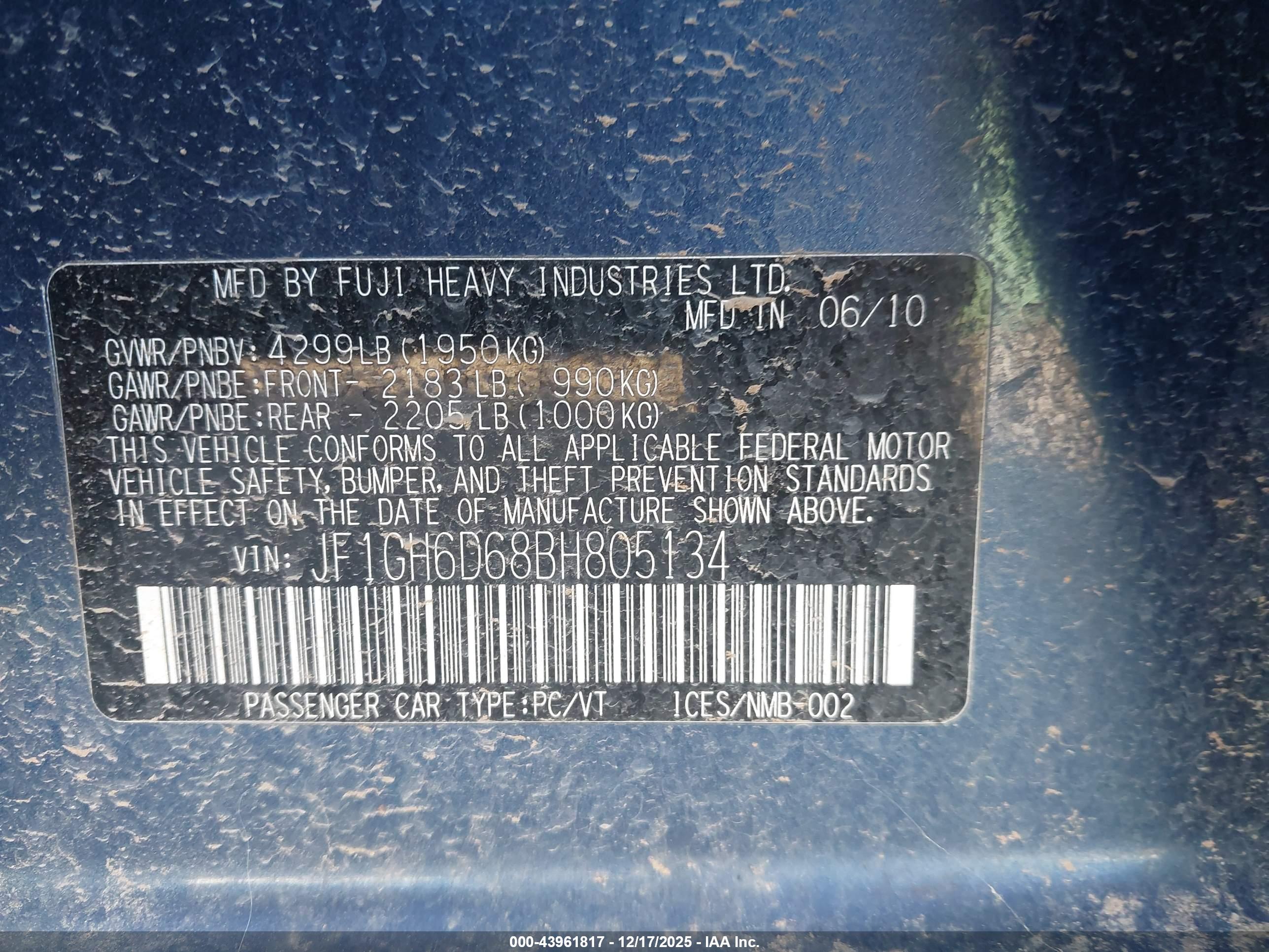 SUBARU IMPREZA image 9
