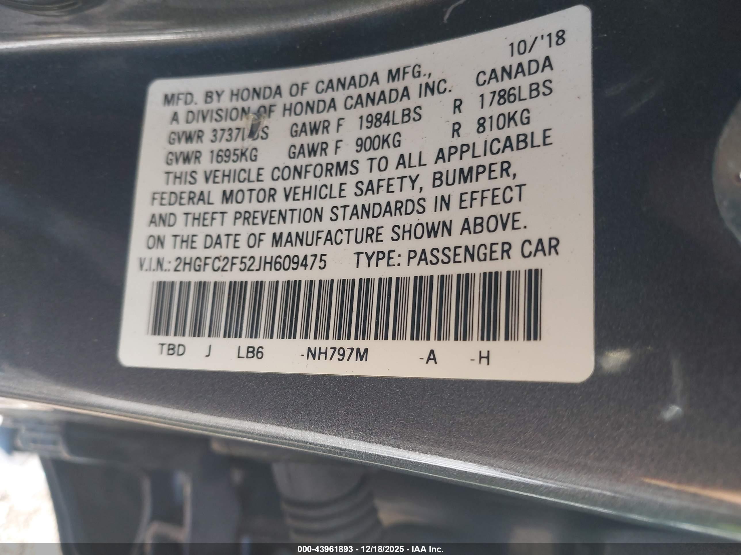 HONDA CIVIC image 9