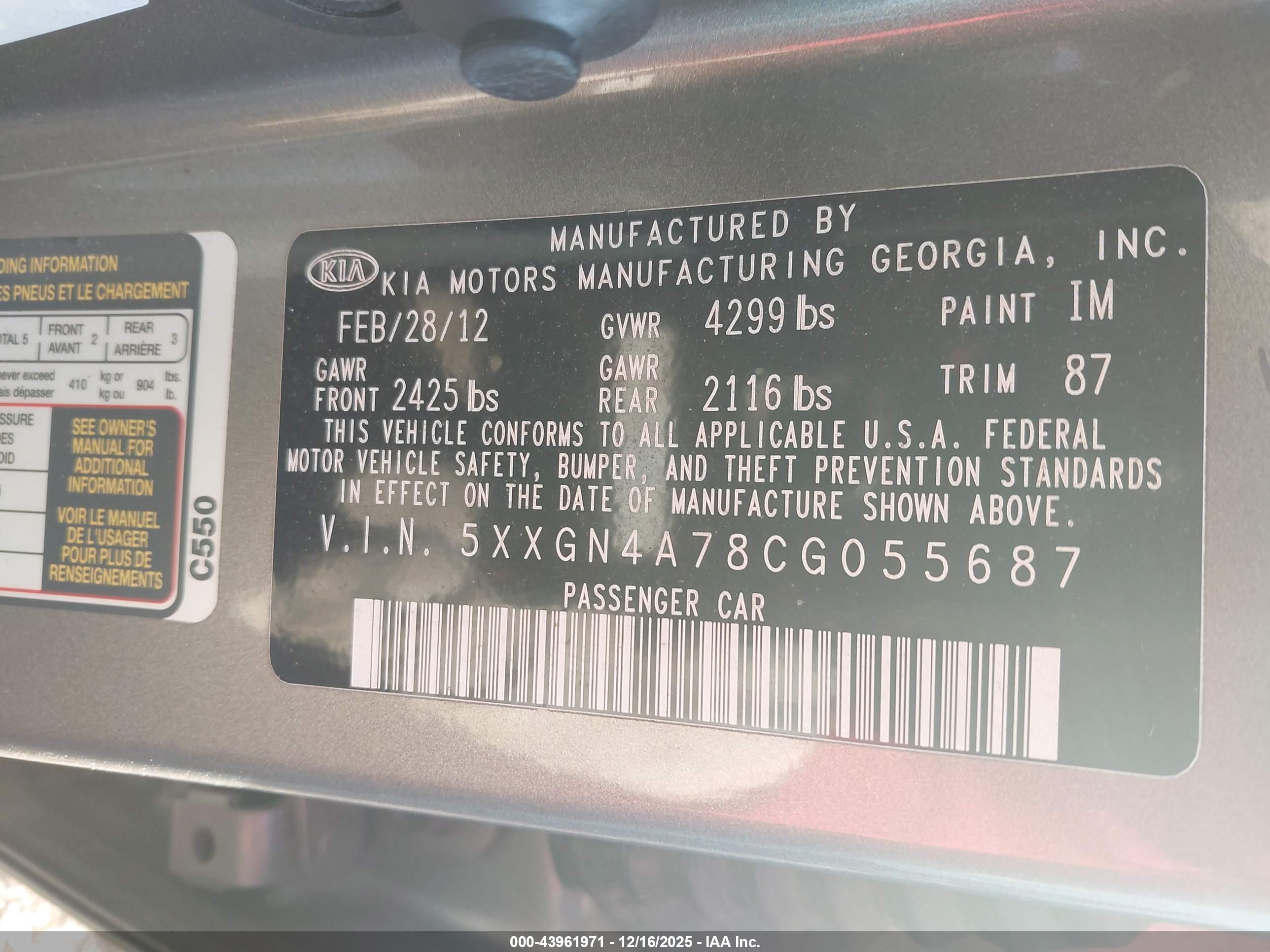 KIA OPTIMA image 9