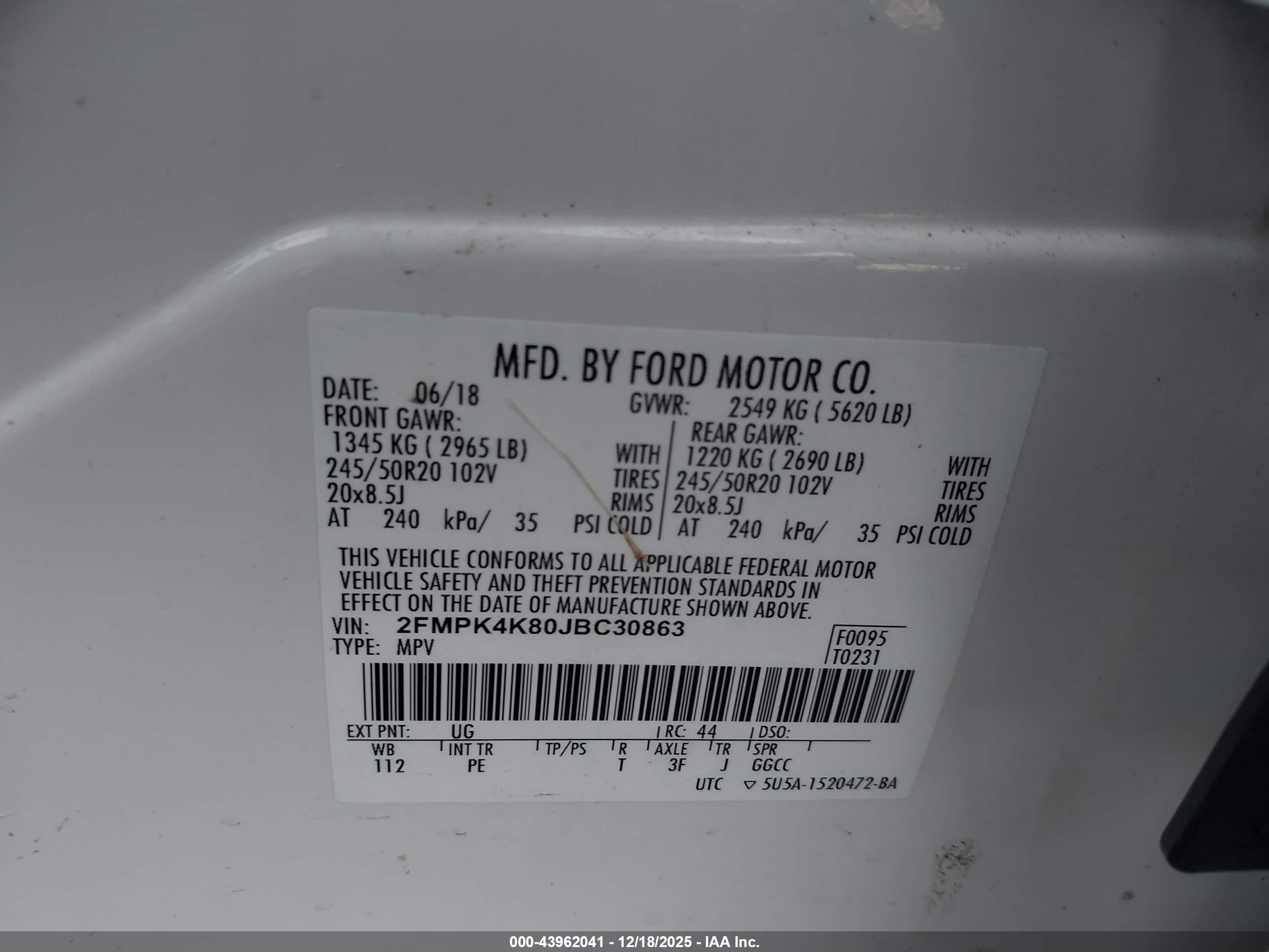 FORD EDGE image 9