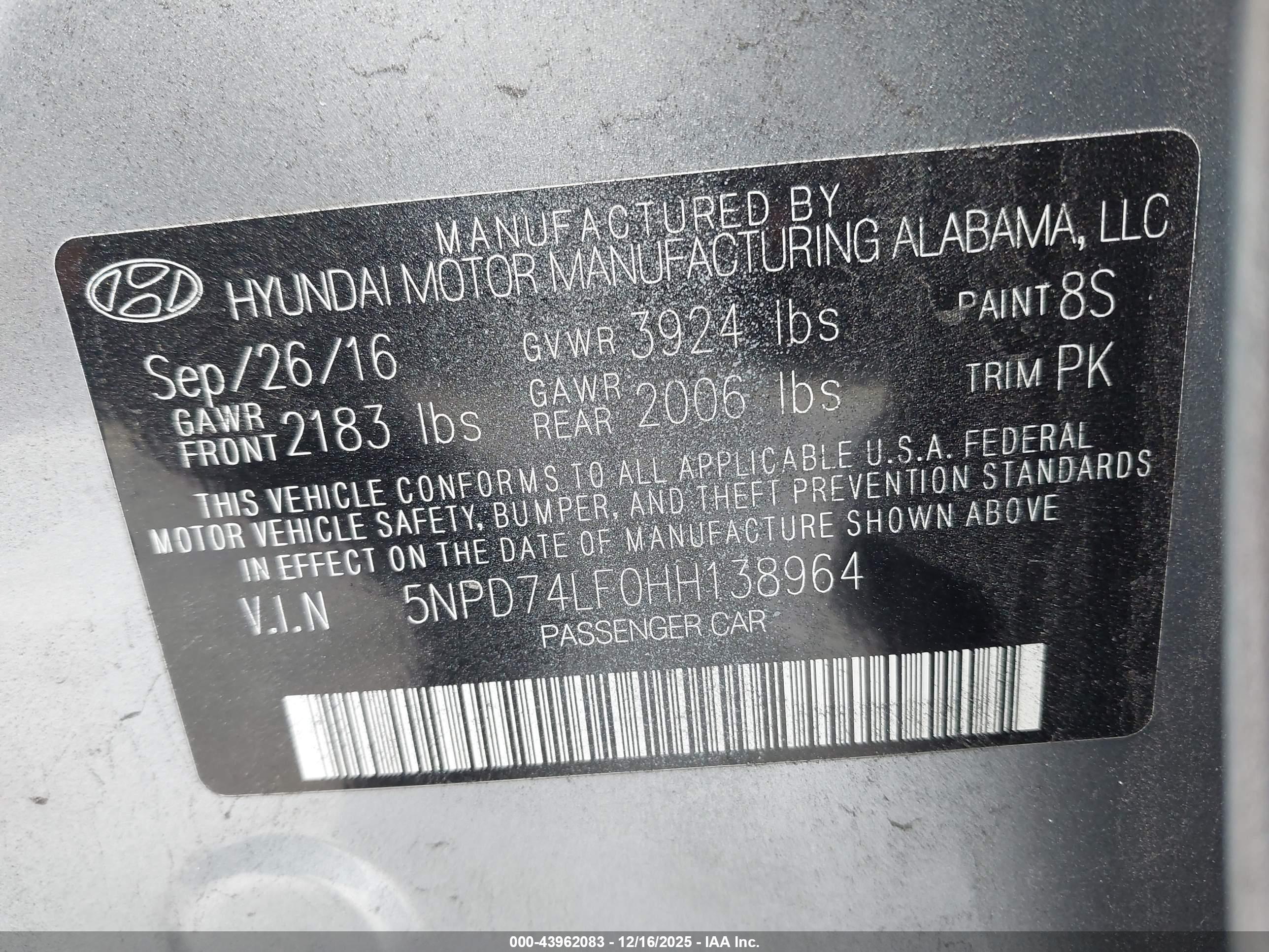 HYUNDAI ELANTRA image 9