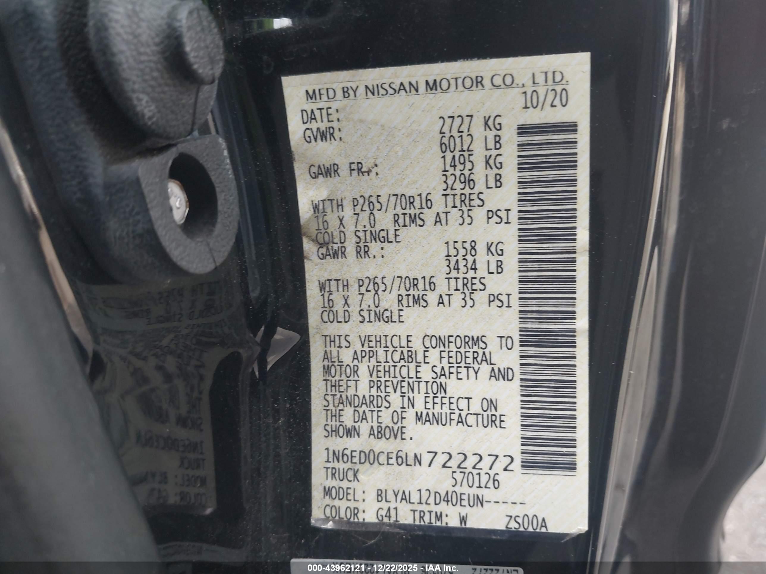 NISSAN FRONTIER image 9