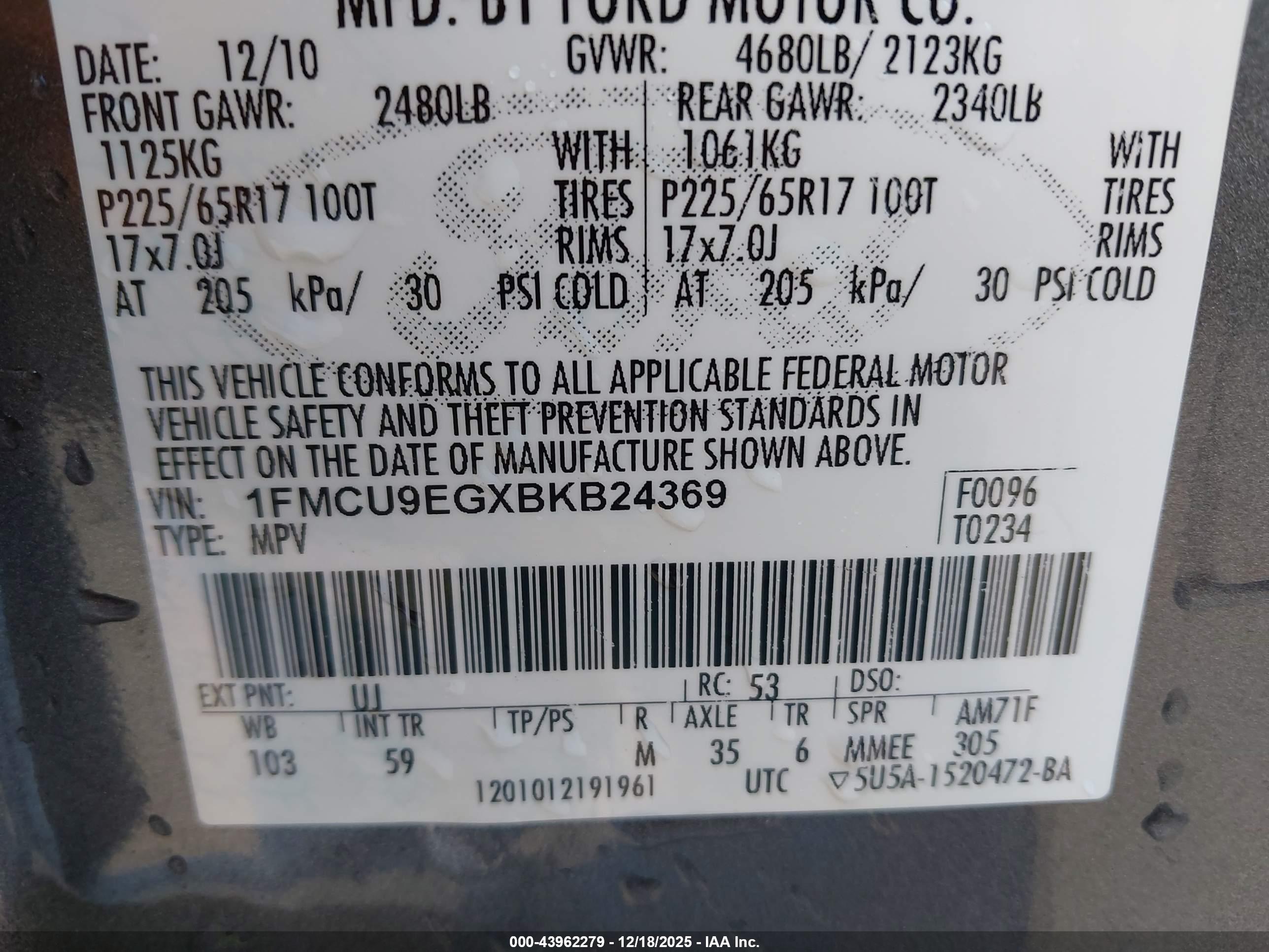 FORD ESCAPE image 9