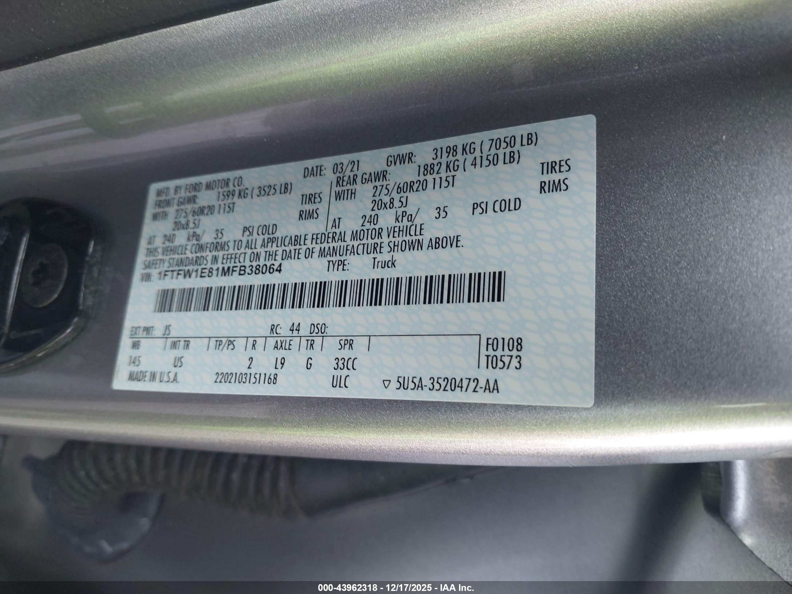 FORD F-150 image 9
