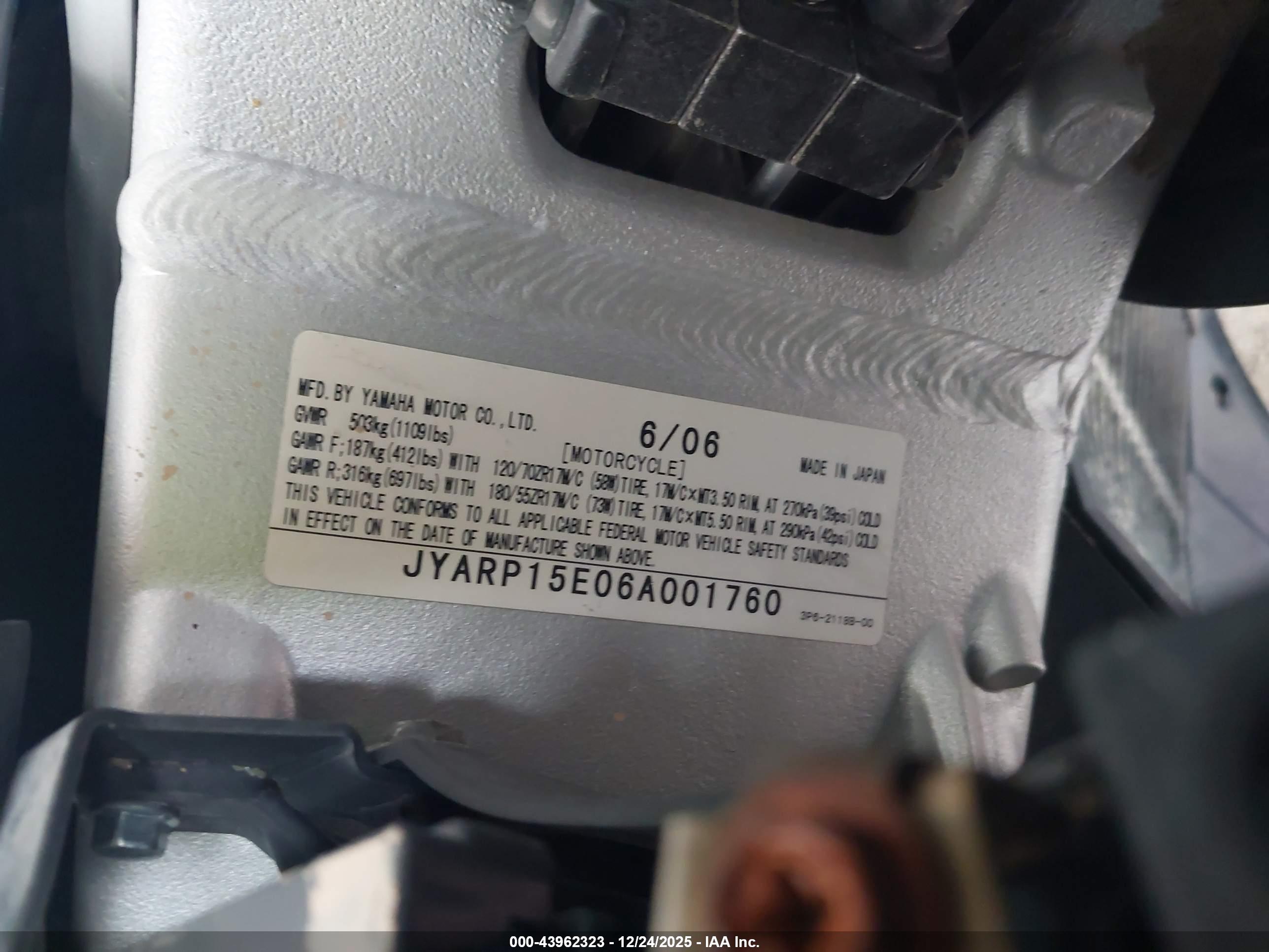 YAMAHA FJR1300 image 10