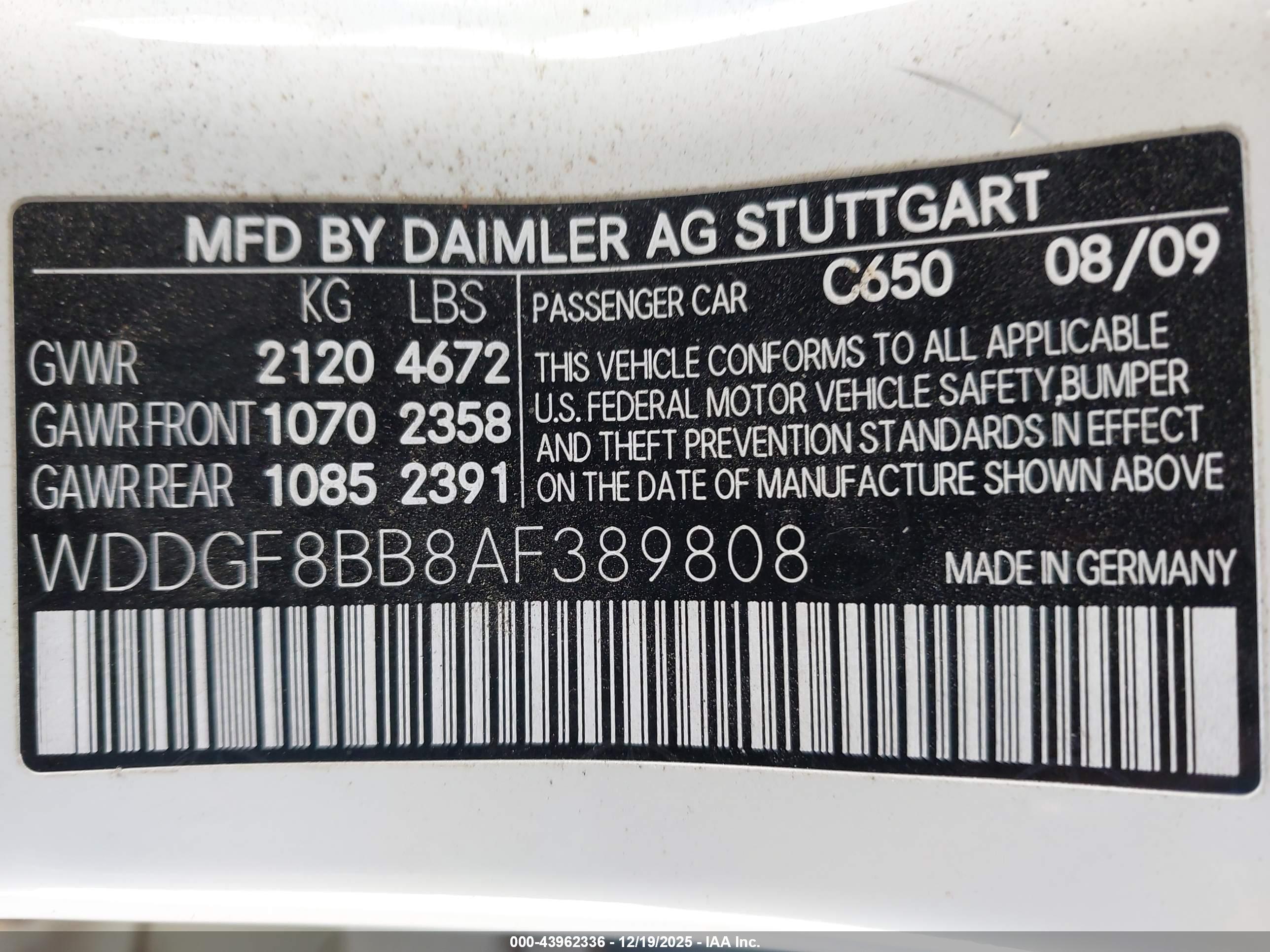MERCEDES-BENZ C image 9