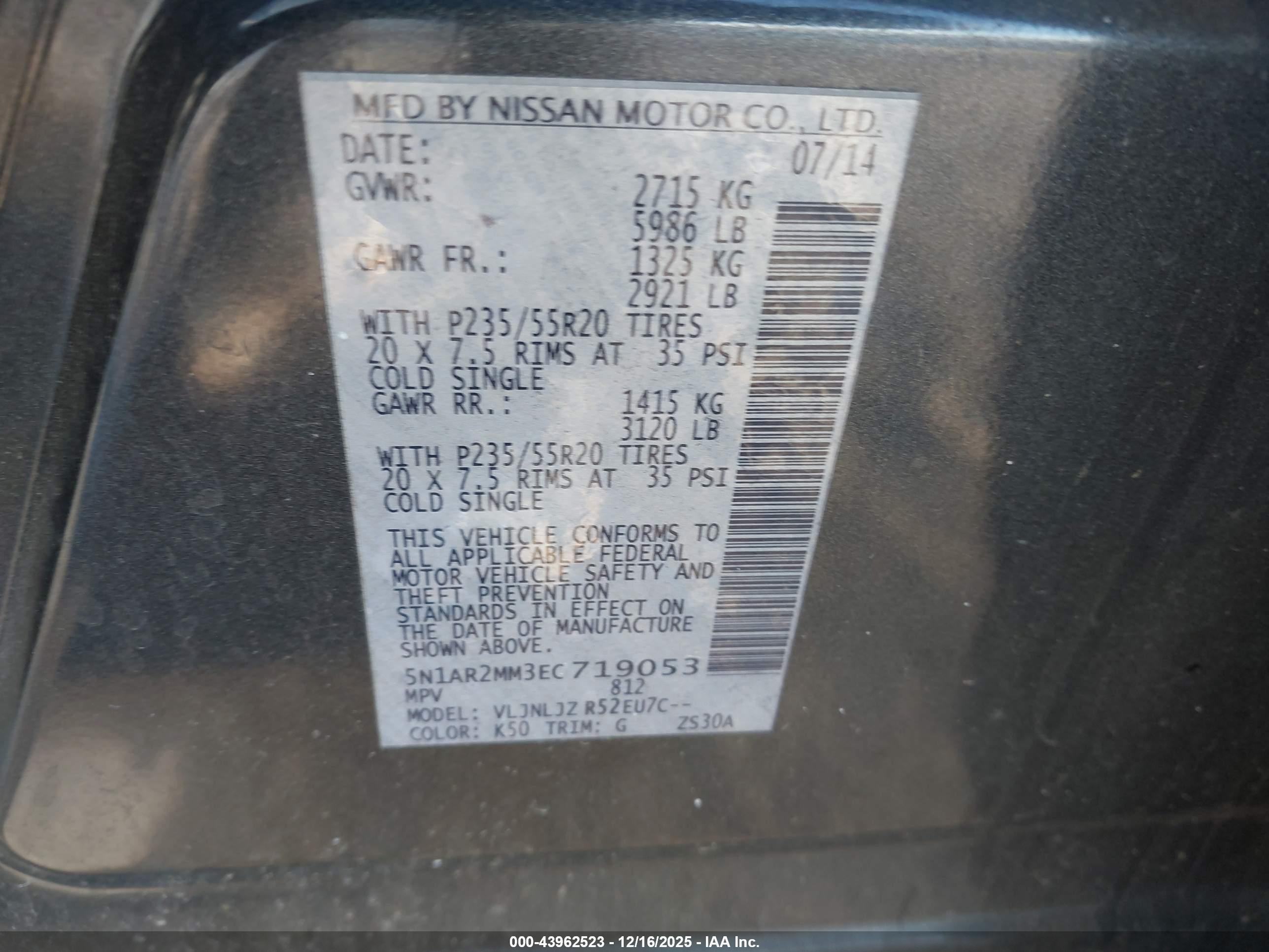NISSAN PATHFINDER image 9