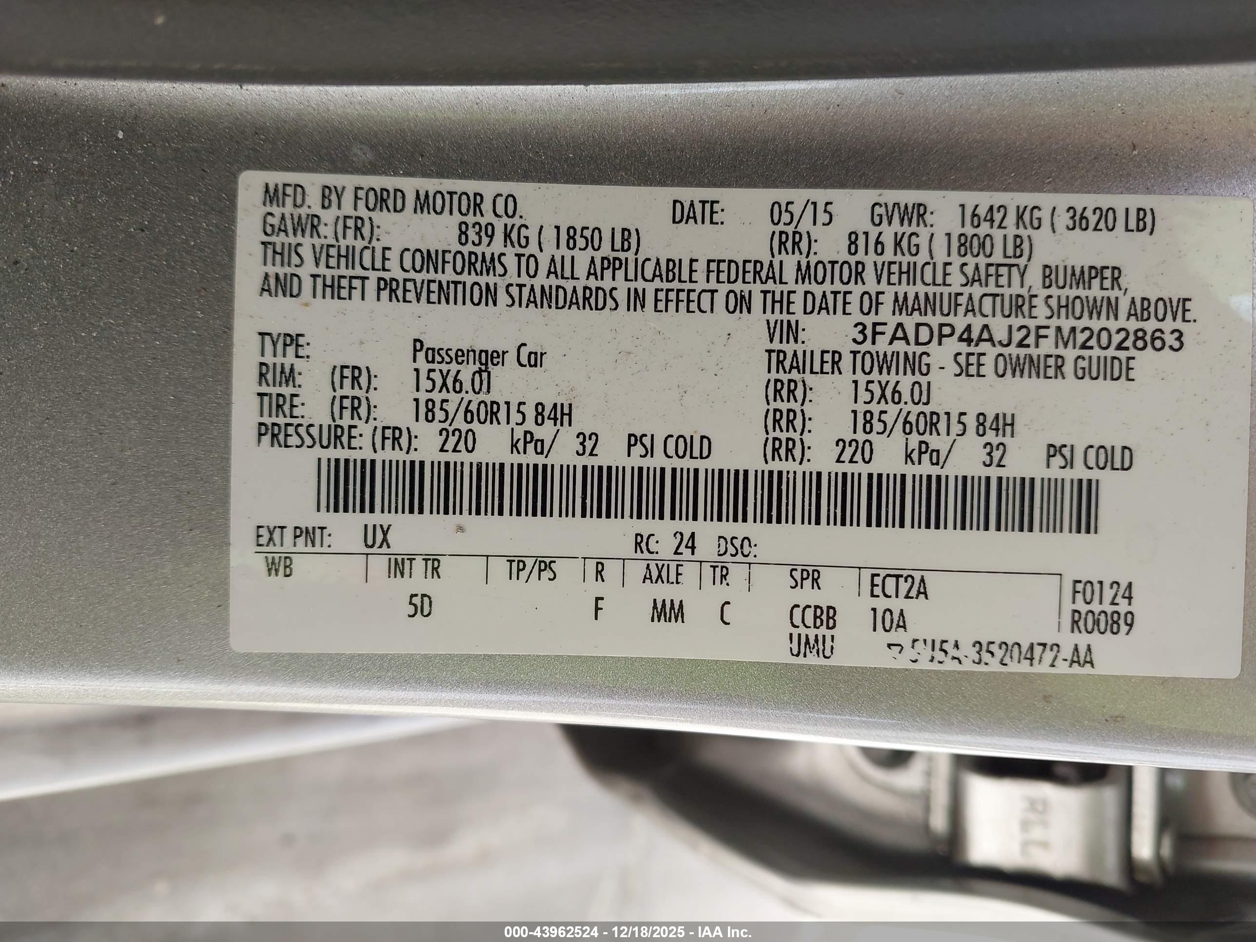 FORD FIESTA image 9