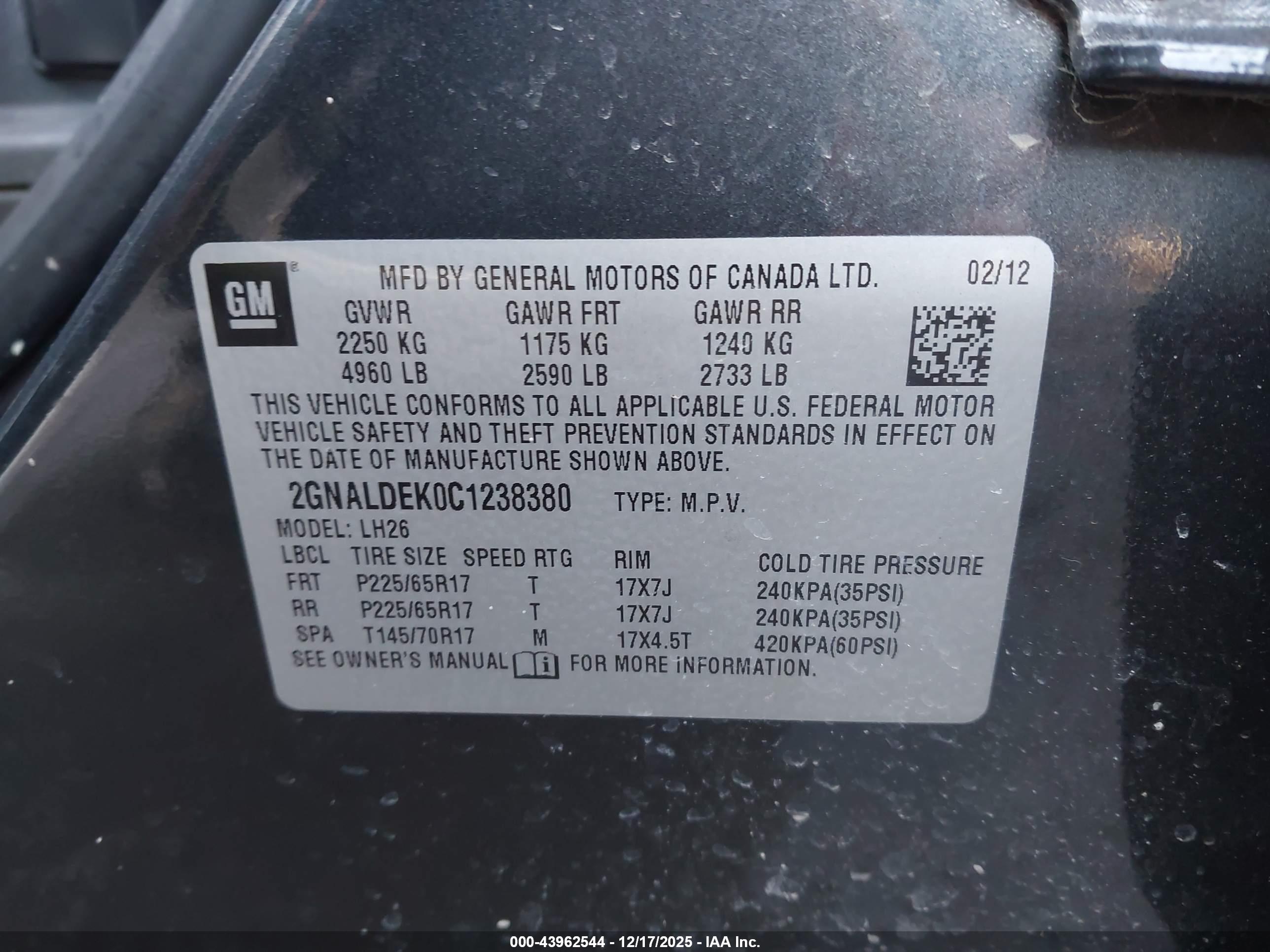 CHEVROLET EQUINOX image 9
