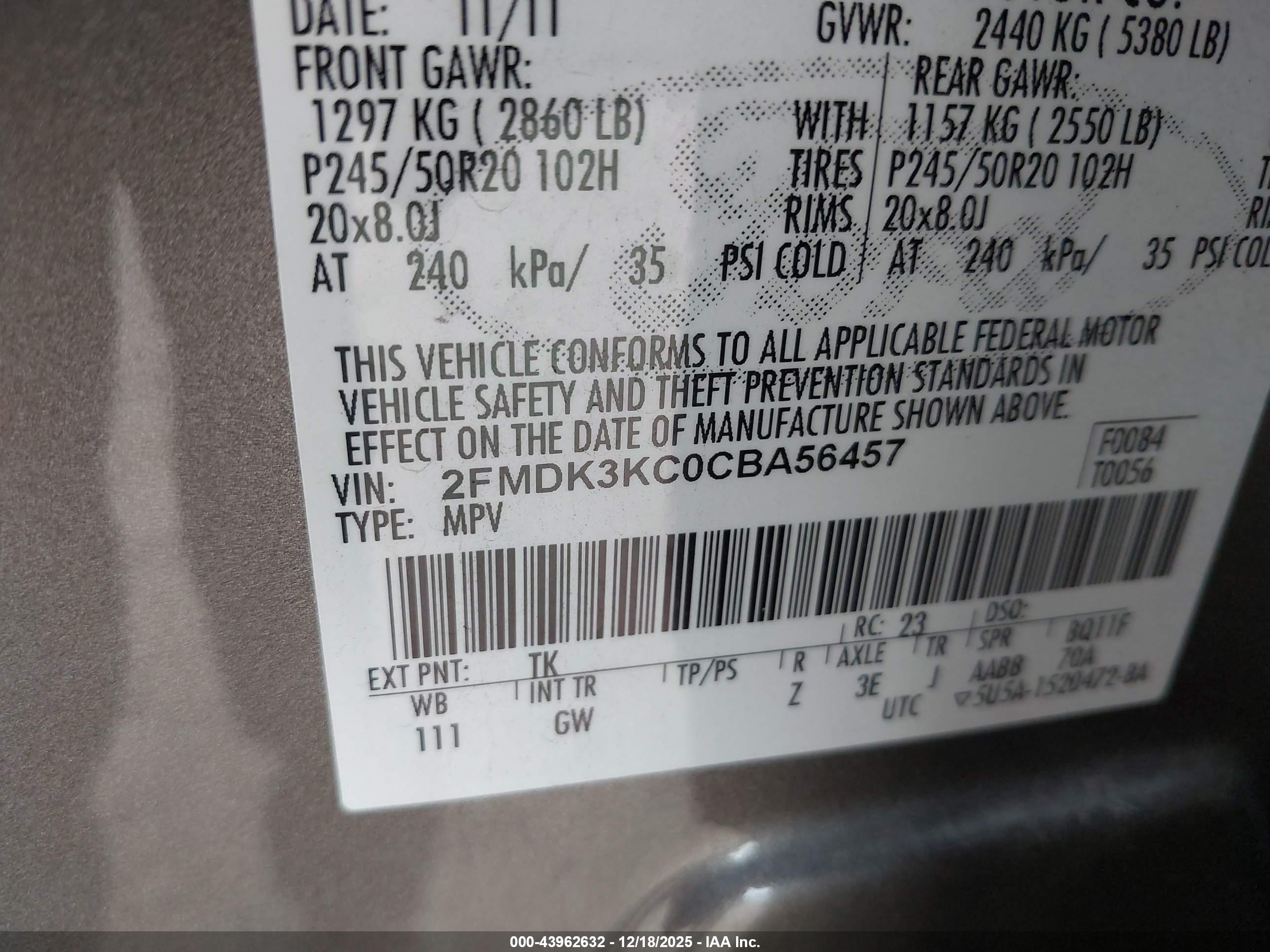 FORD EDGE image 9