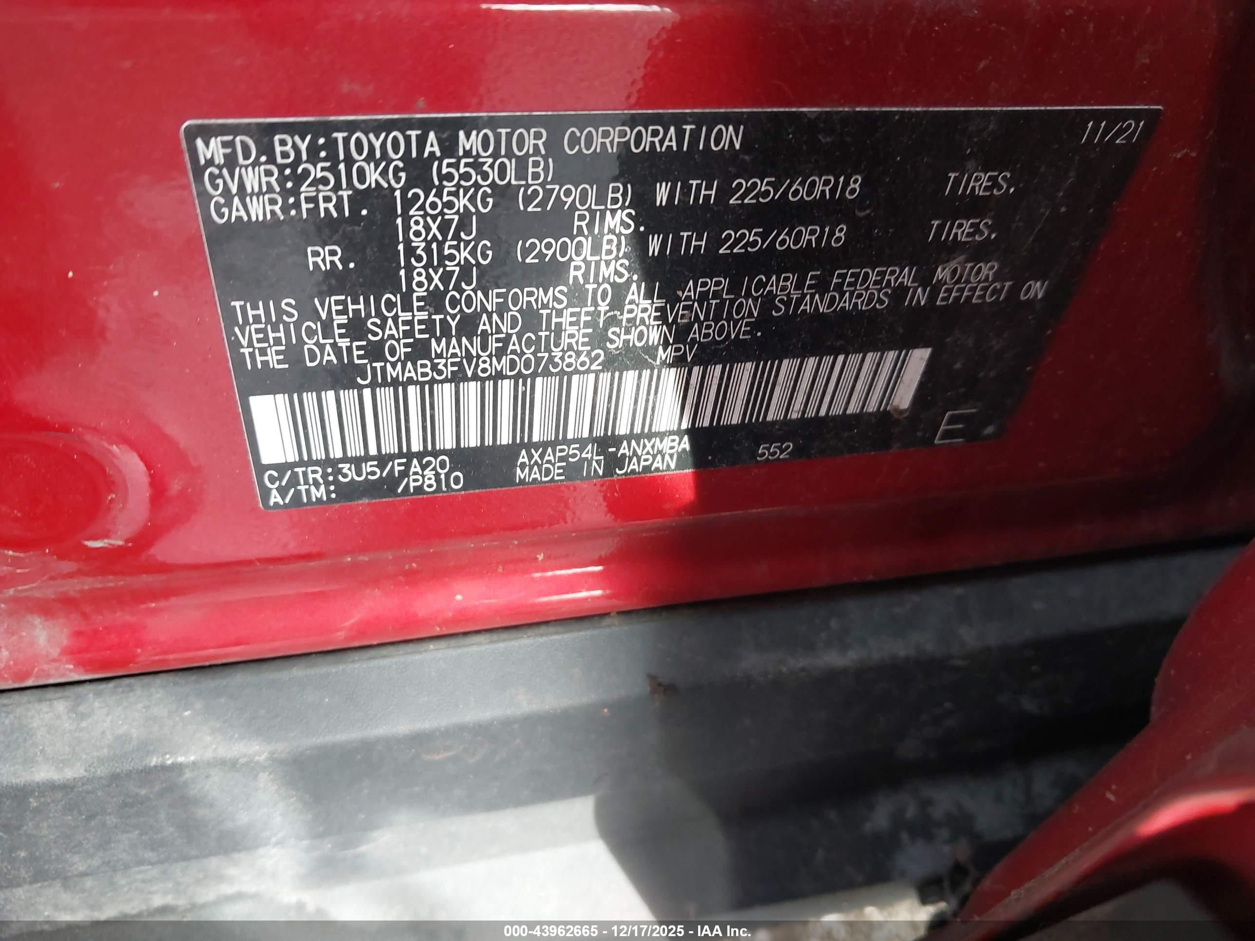 TOYOTA RAV4 image 9