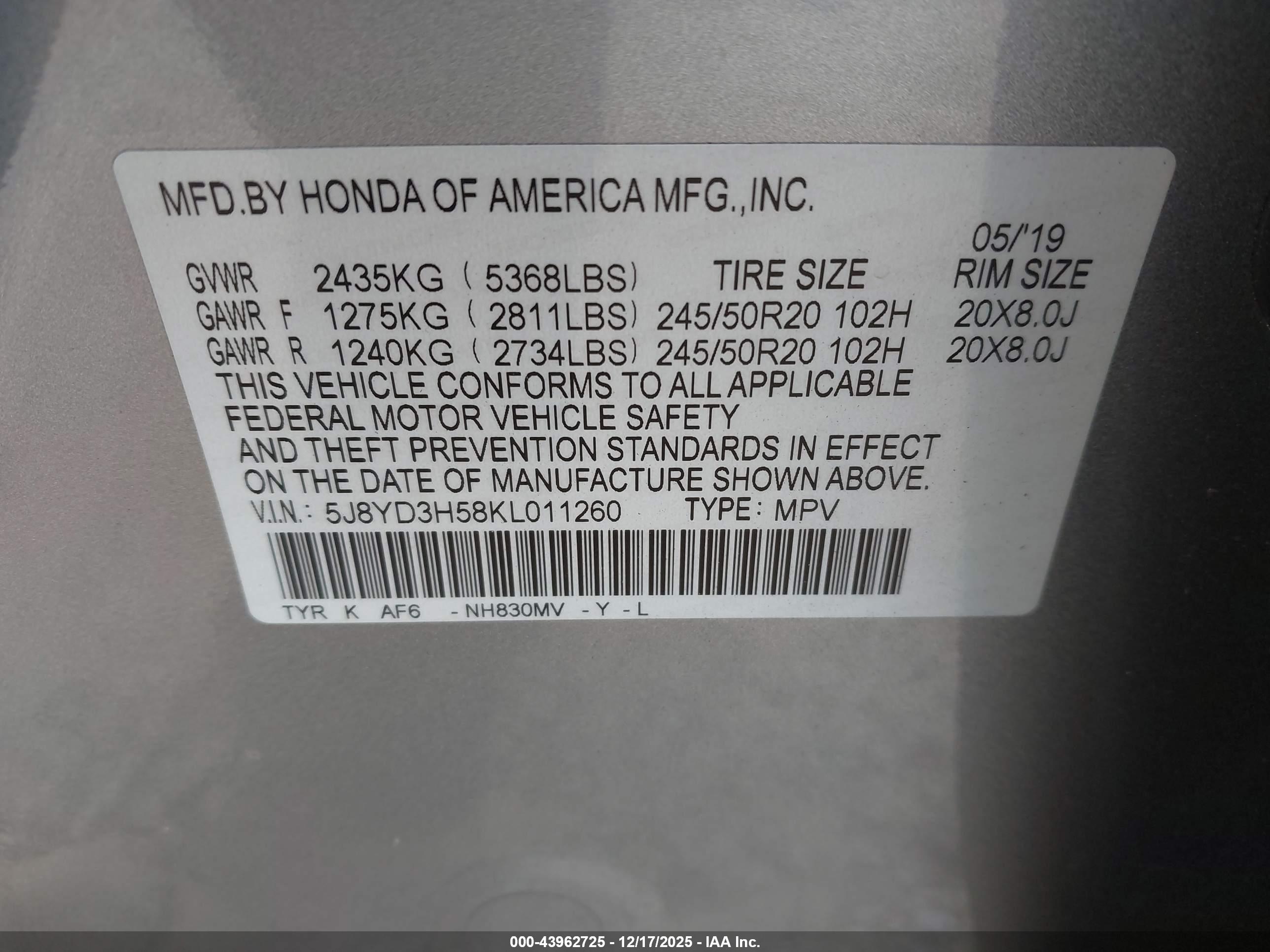 ACURA MDX image 9