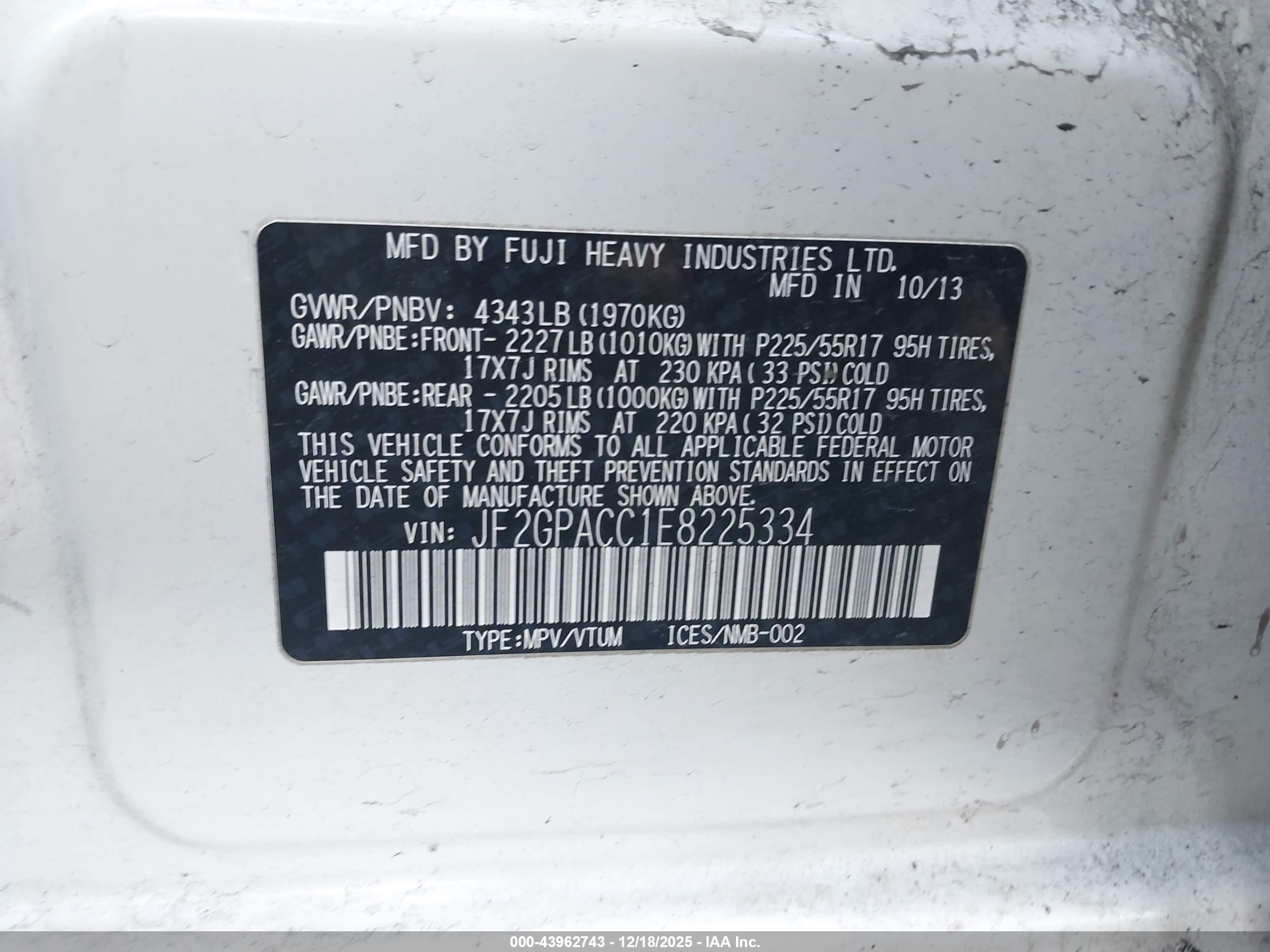 SUBARU XV image 9