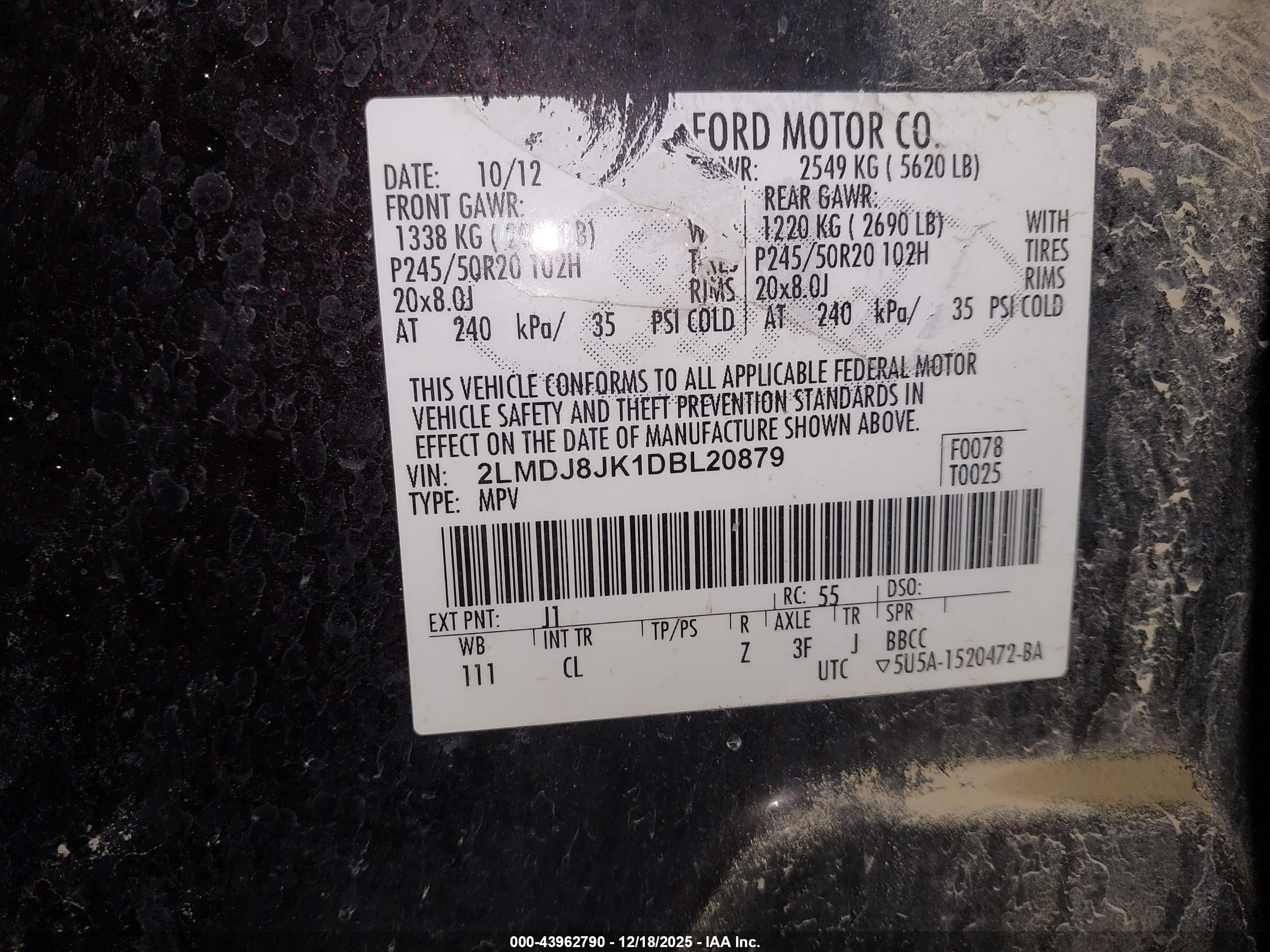 LINCOLN MKX image 9