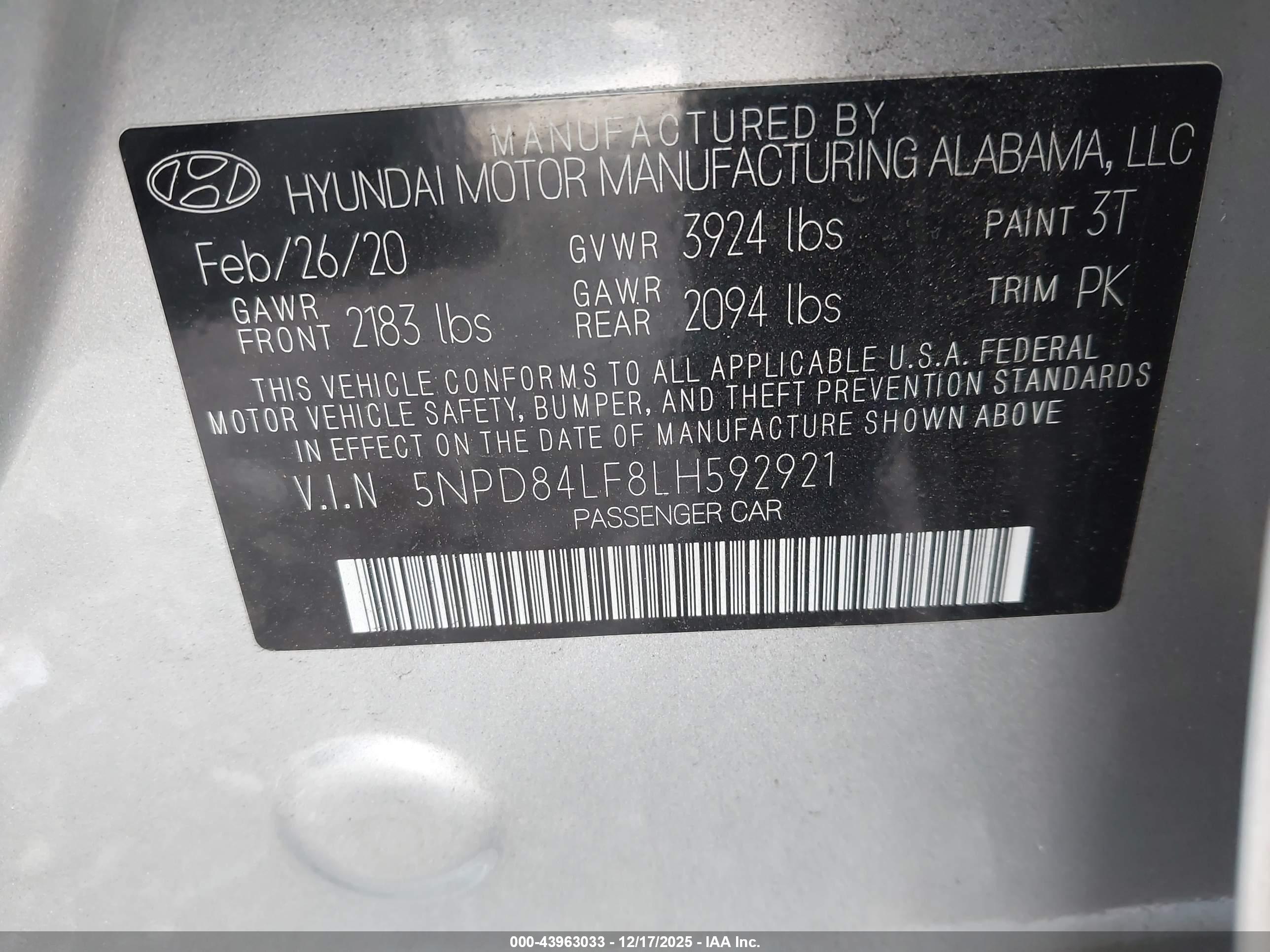HYUNDAI ELANTRA image 9