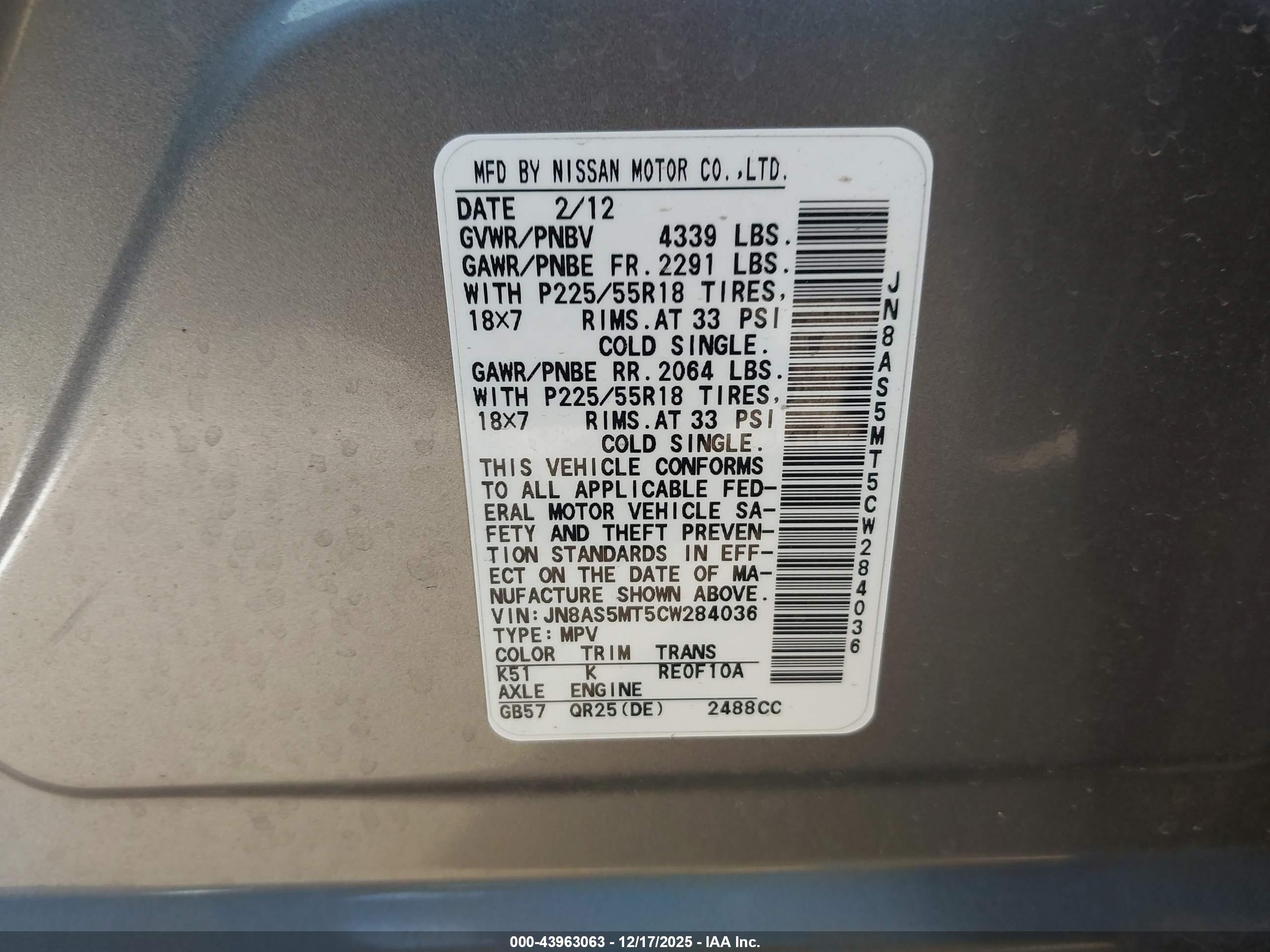 NISSAN ROGUE image 9