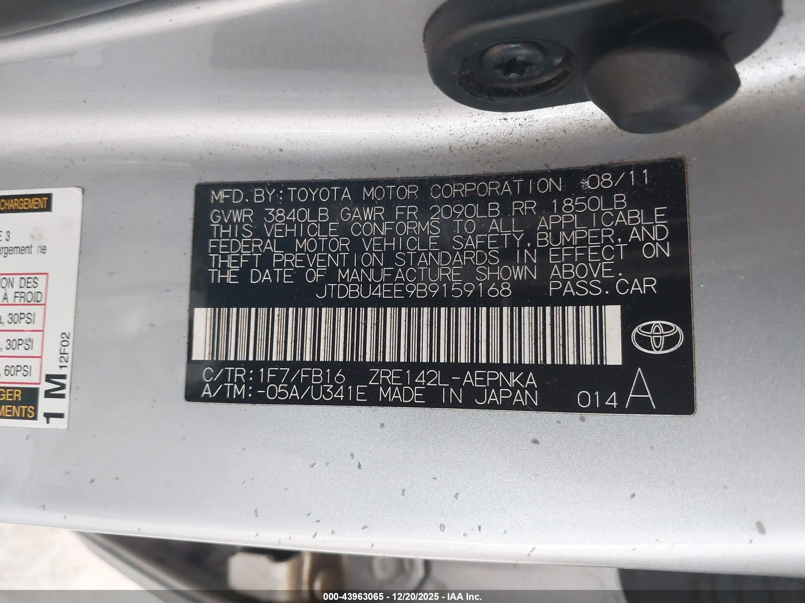 TOYOTA COROLLA image 9