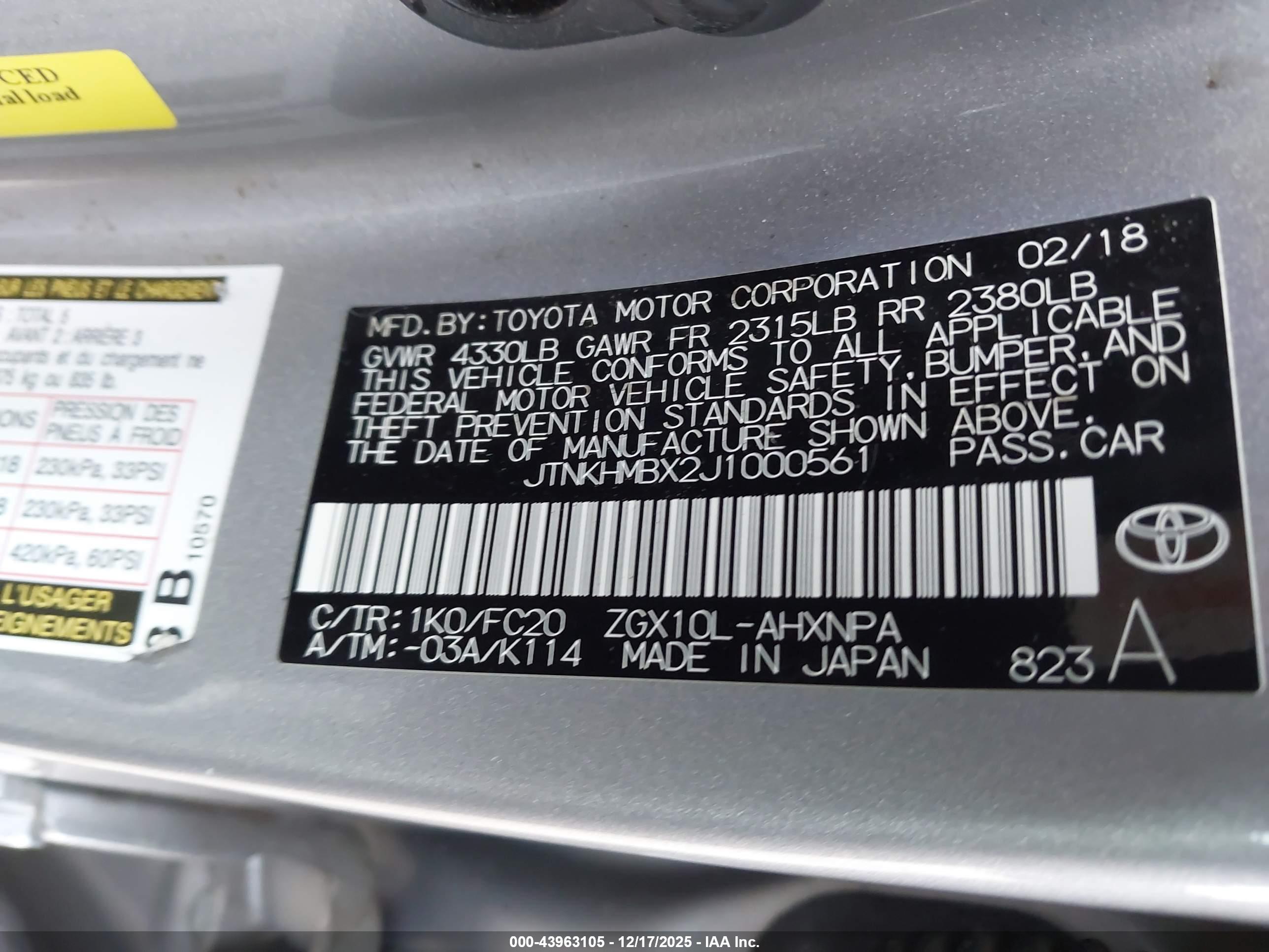 TOYOTA C-HR image 9