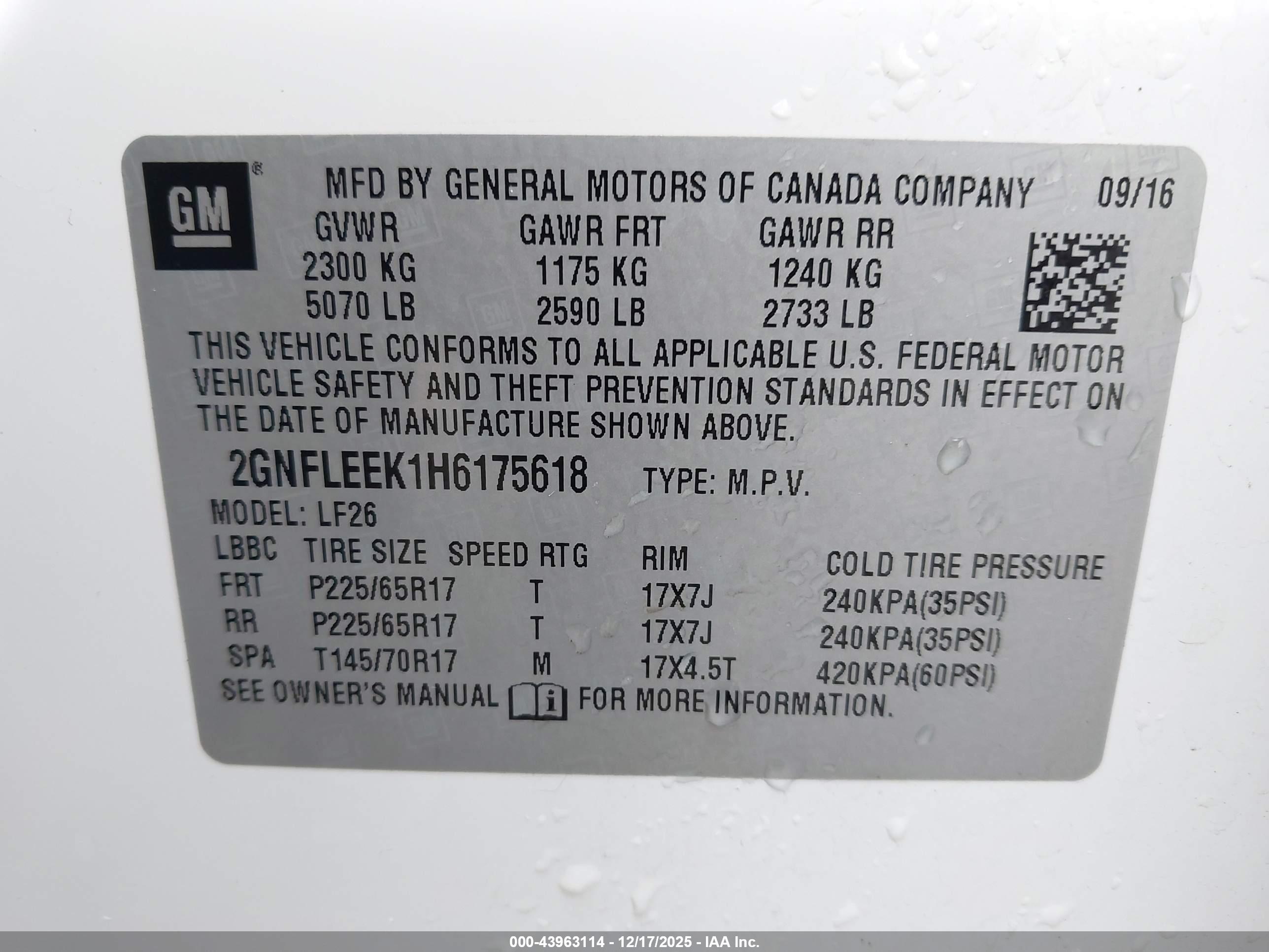 CHEVROLET EQUINOX image 9