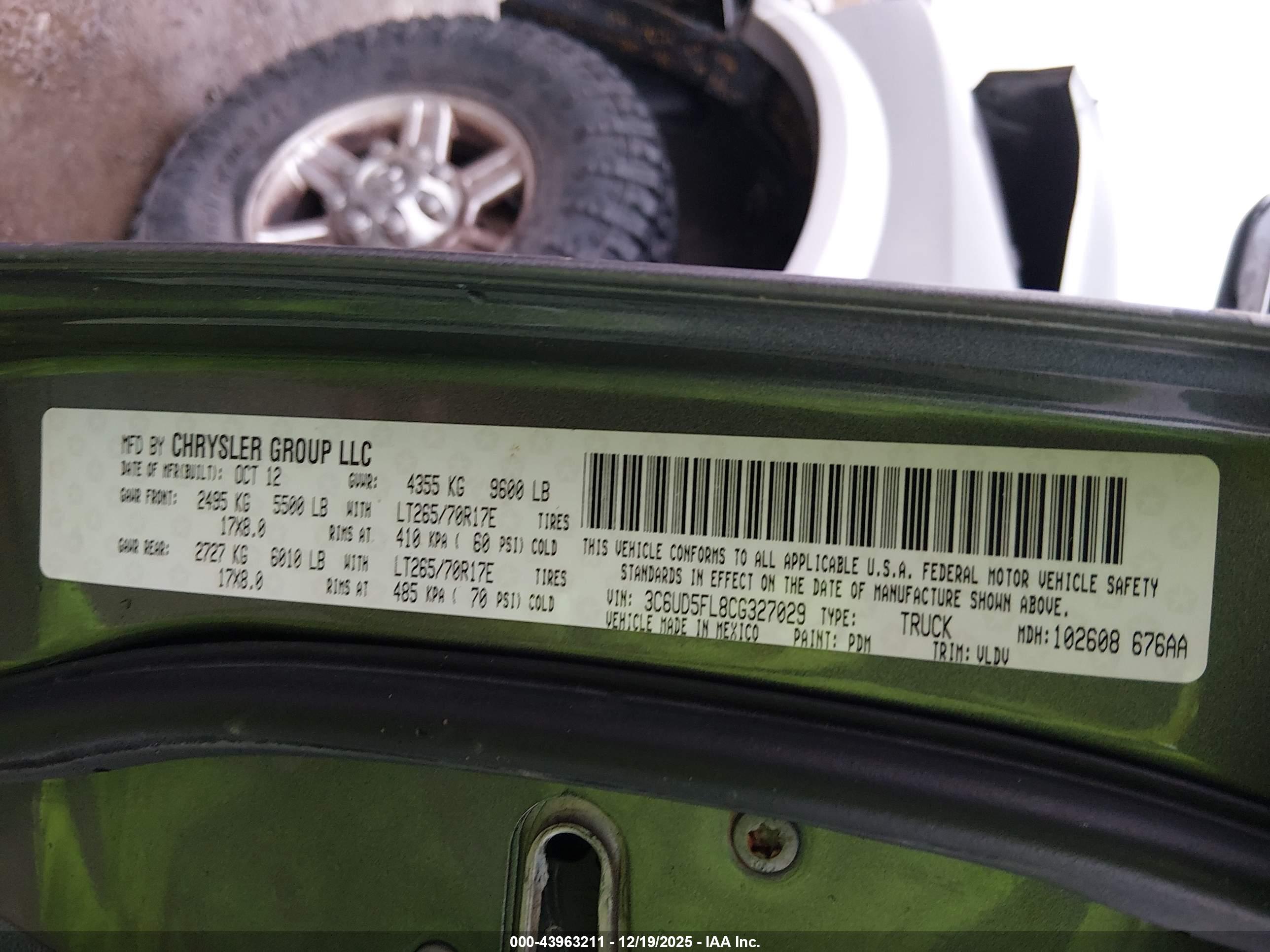 RAM 2500 image 9