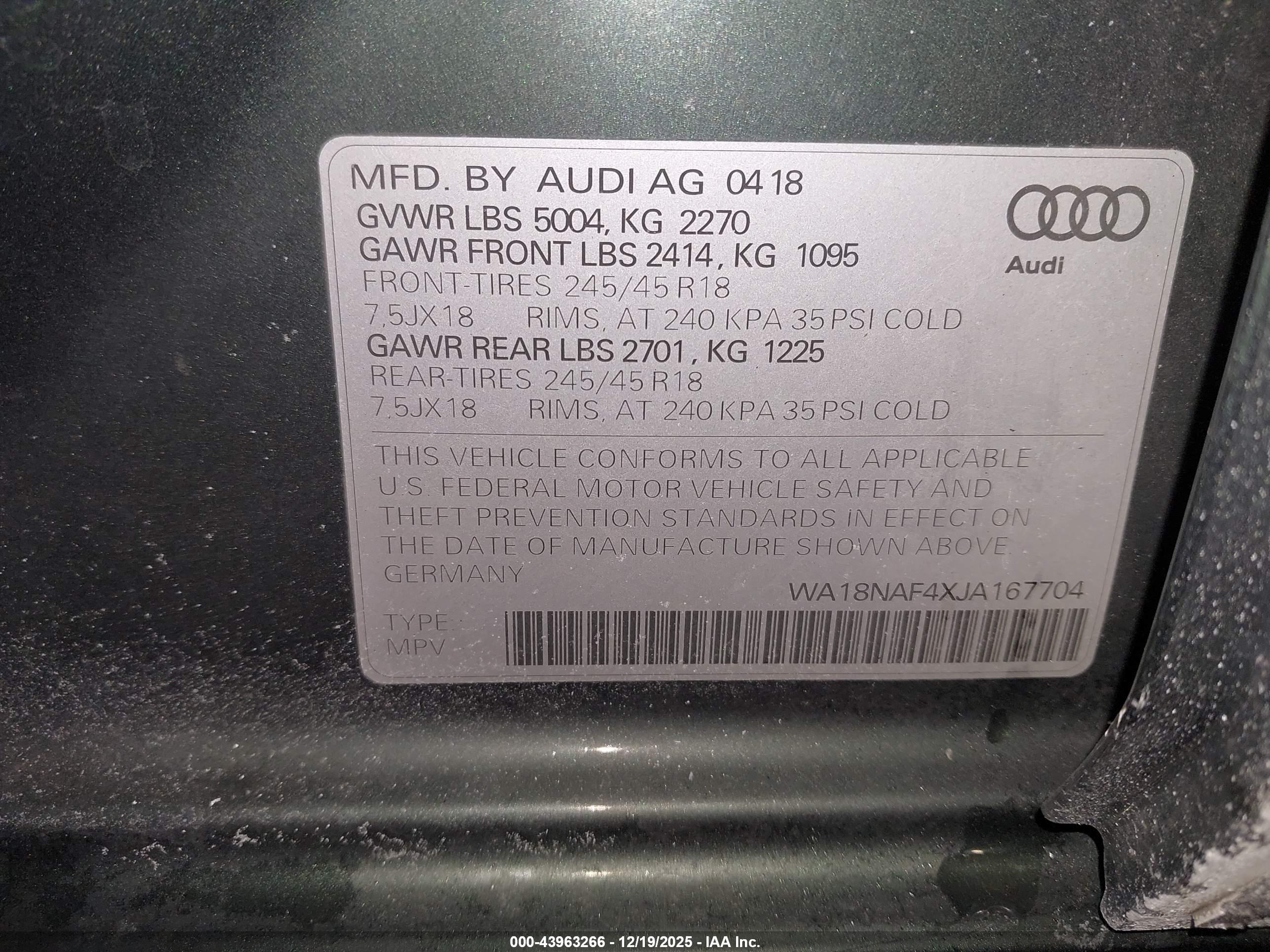 AUDI A4 image 9