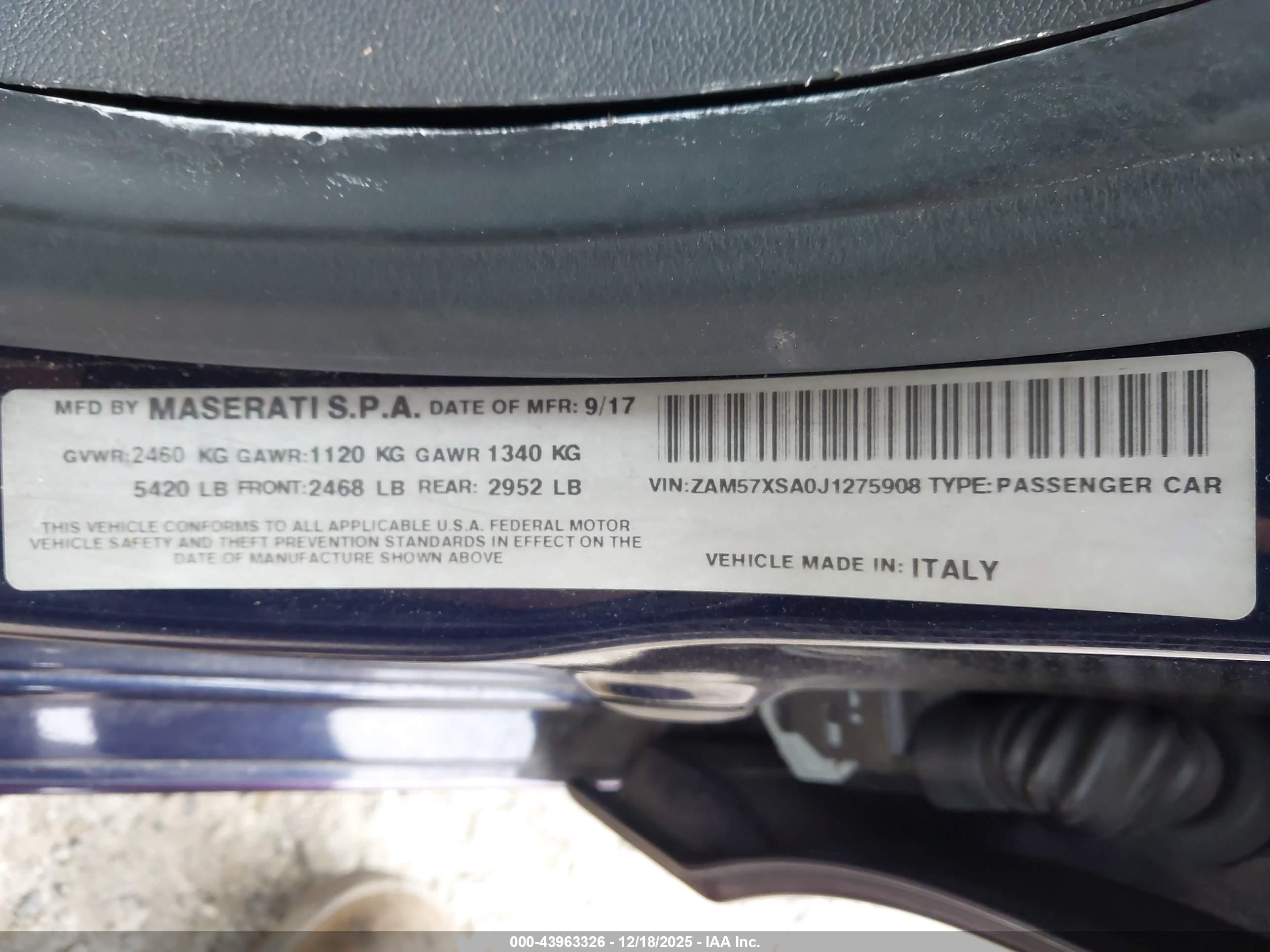 MASERATI GHIBLI image 9