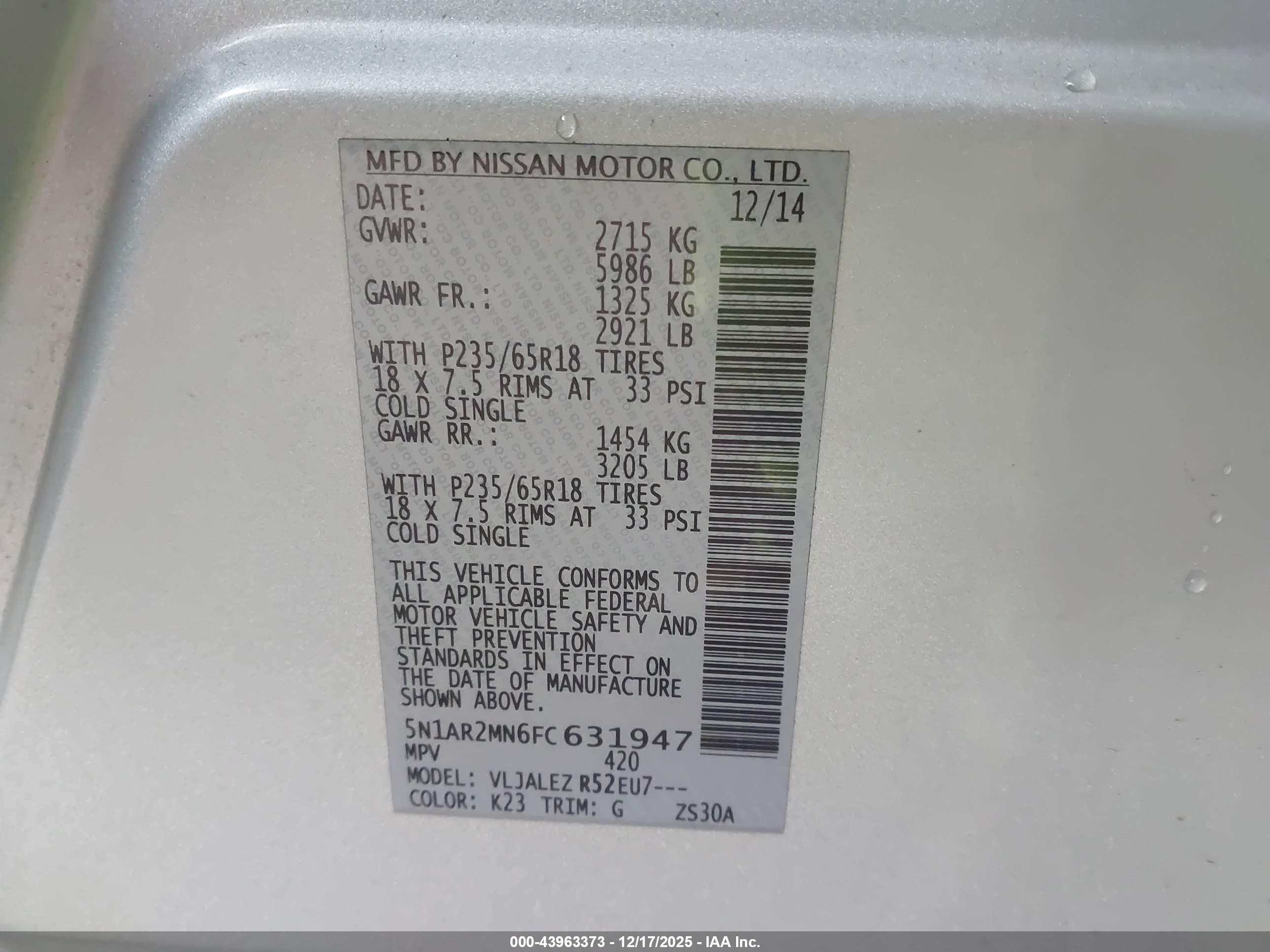 NISSAN PATHFINDER image 9
