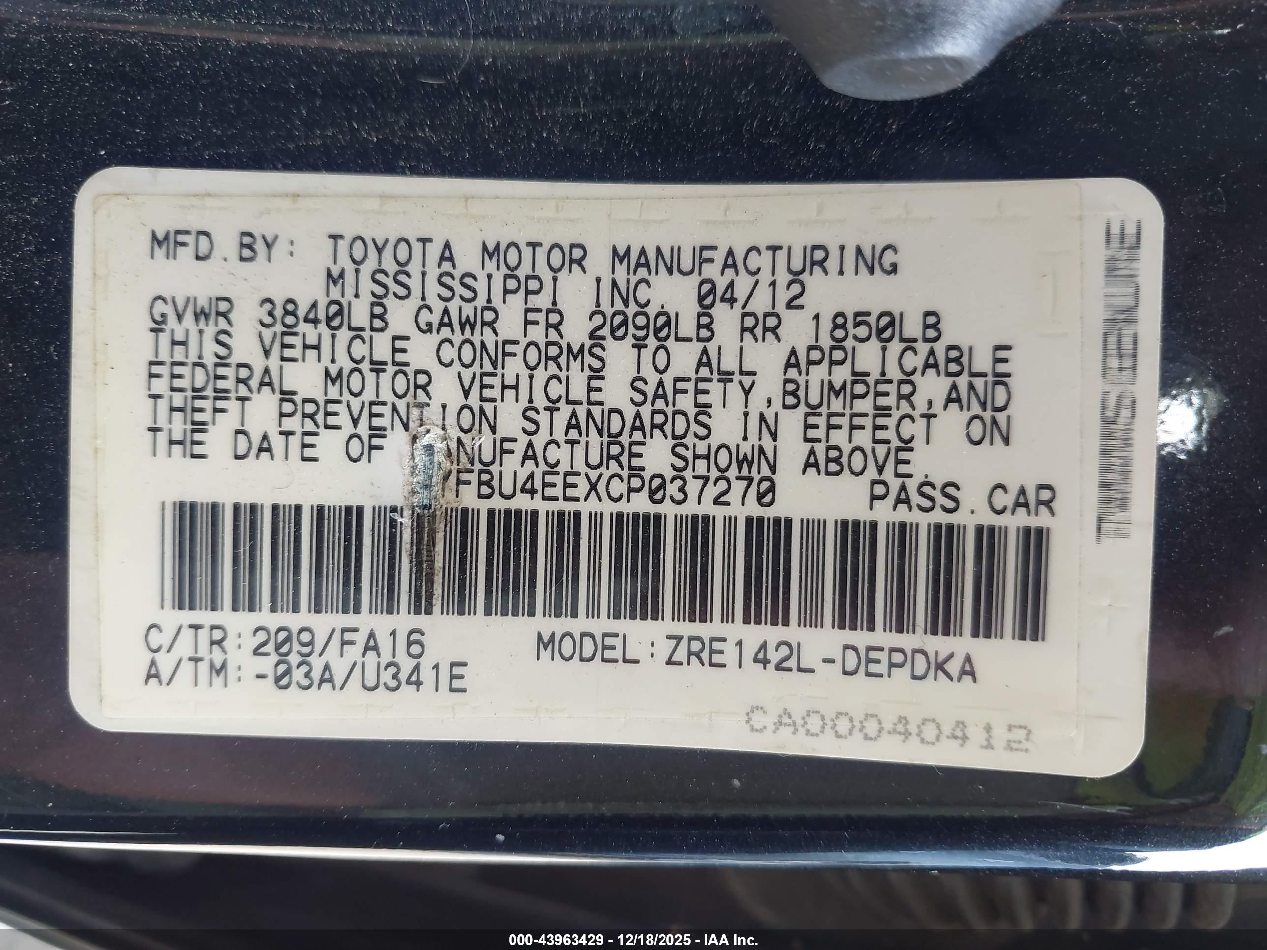 TOYOTA COROLLA image 9